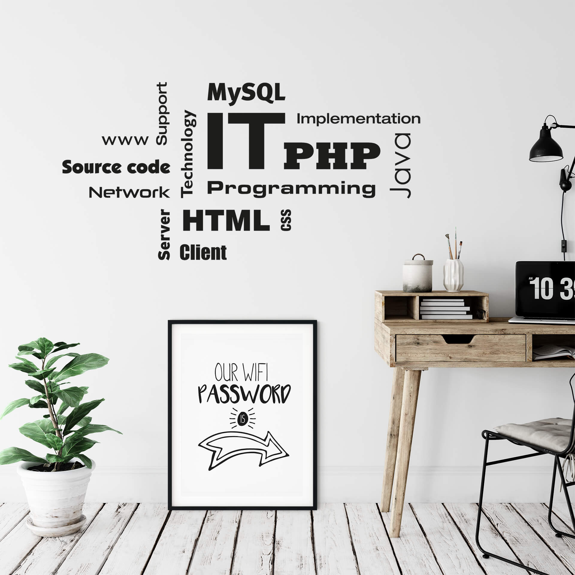 It-sky wallsticker