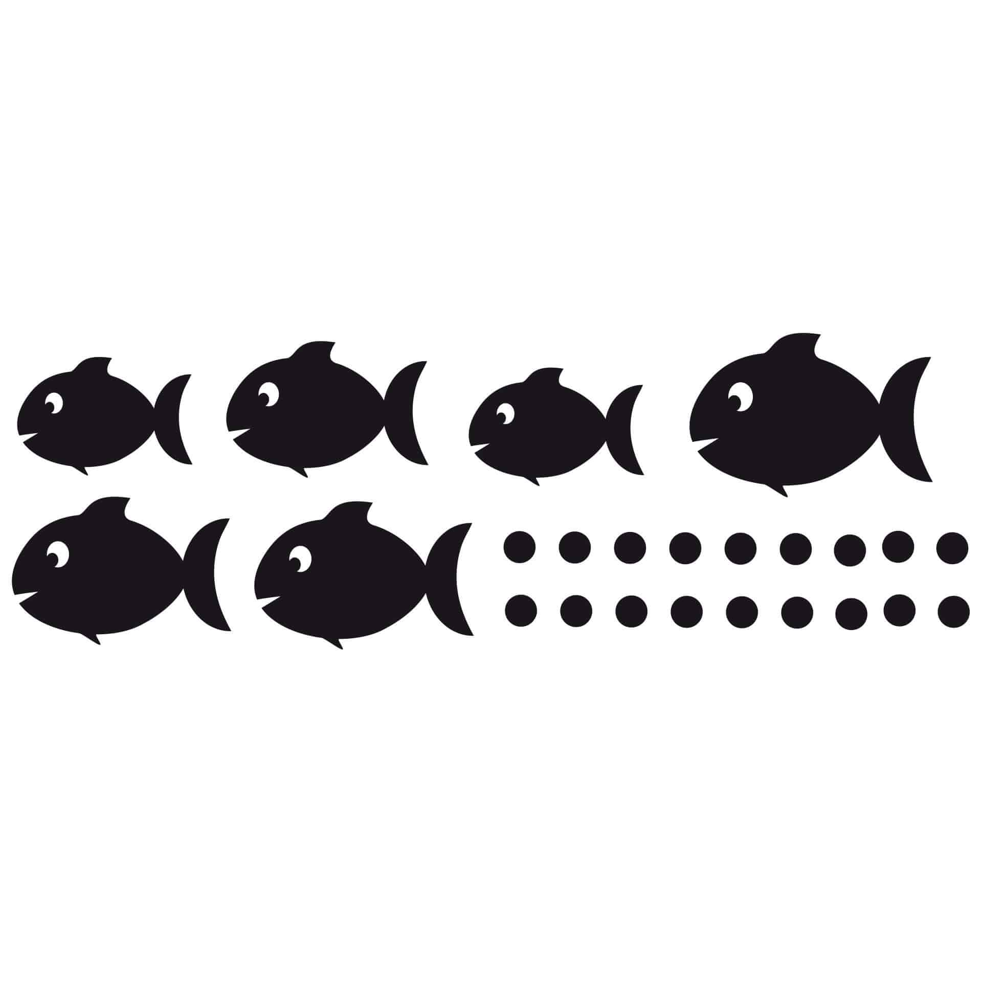 Tegeldecor: Vis Set 2