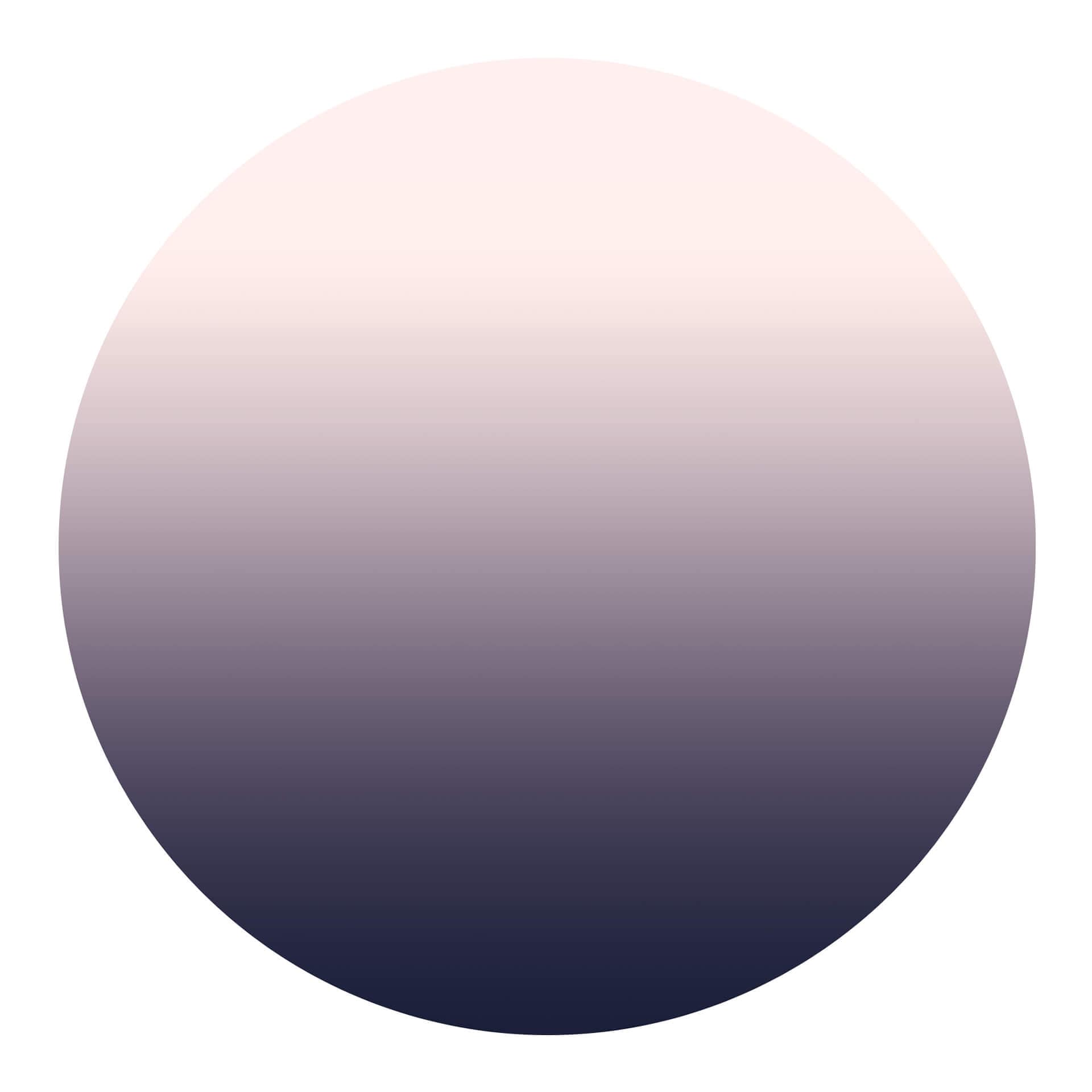 Wandtattoo - Ombre Violett - Rund