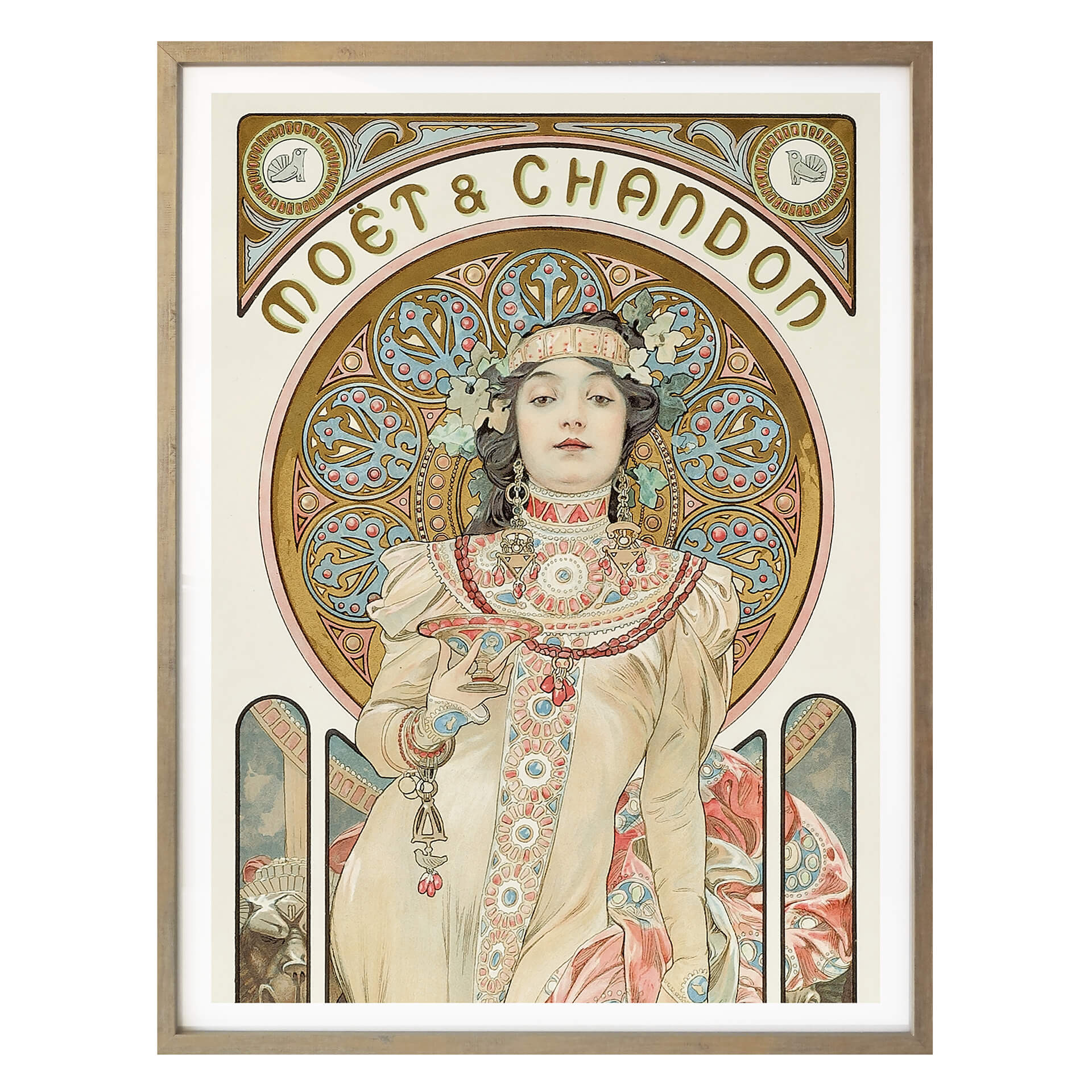 Plakat Mucha - Moët and Chandon: Dry Imperial