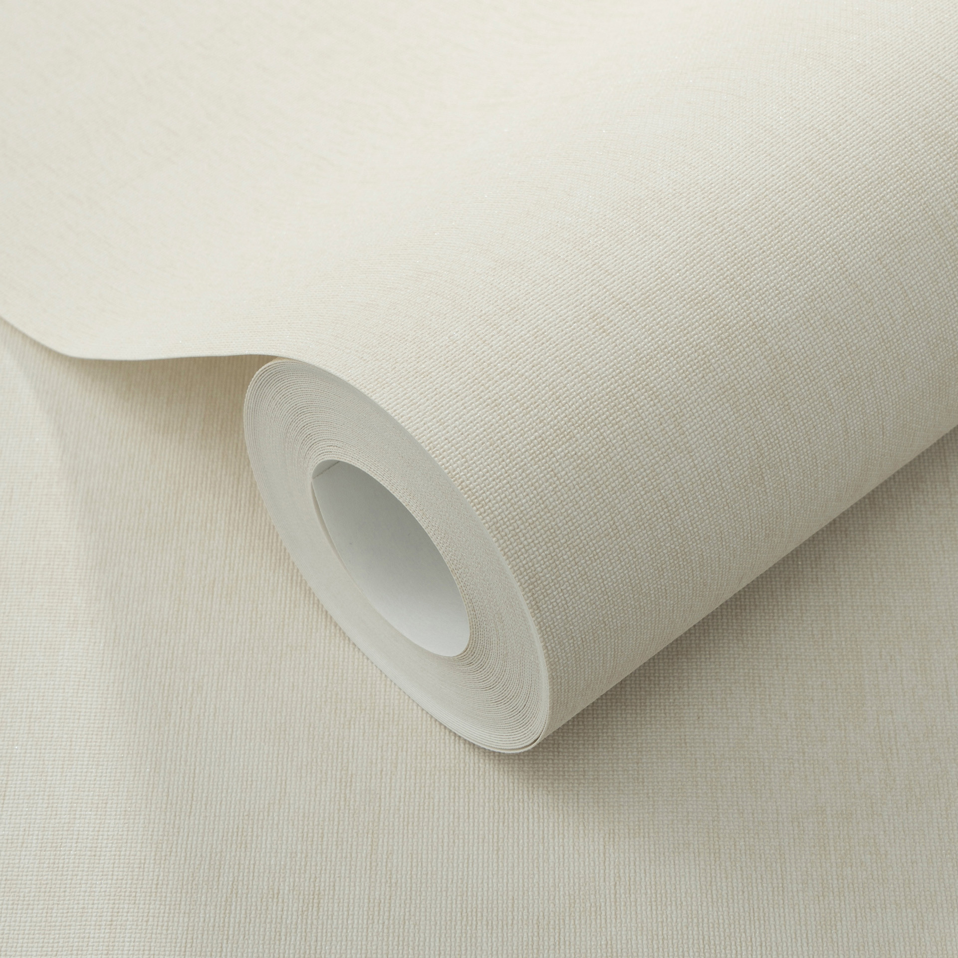 Vliesbehang, uni behang Aurora Taupe