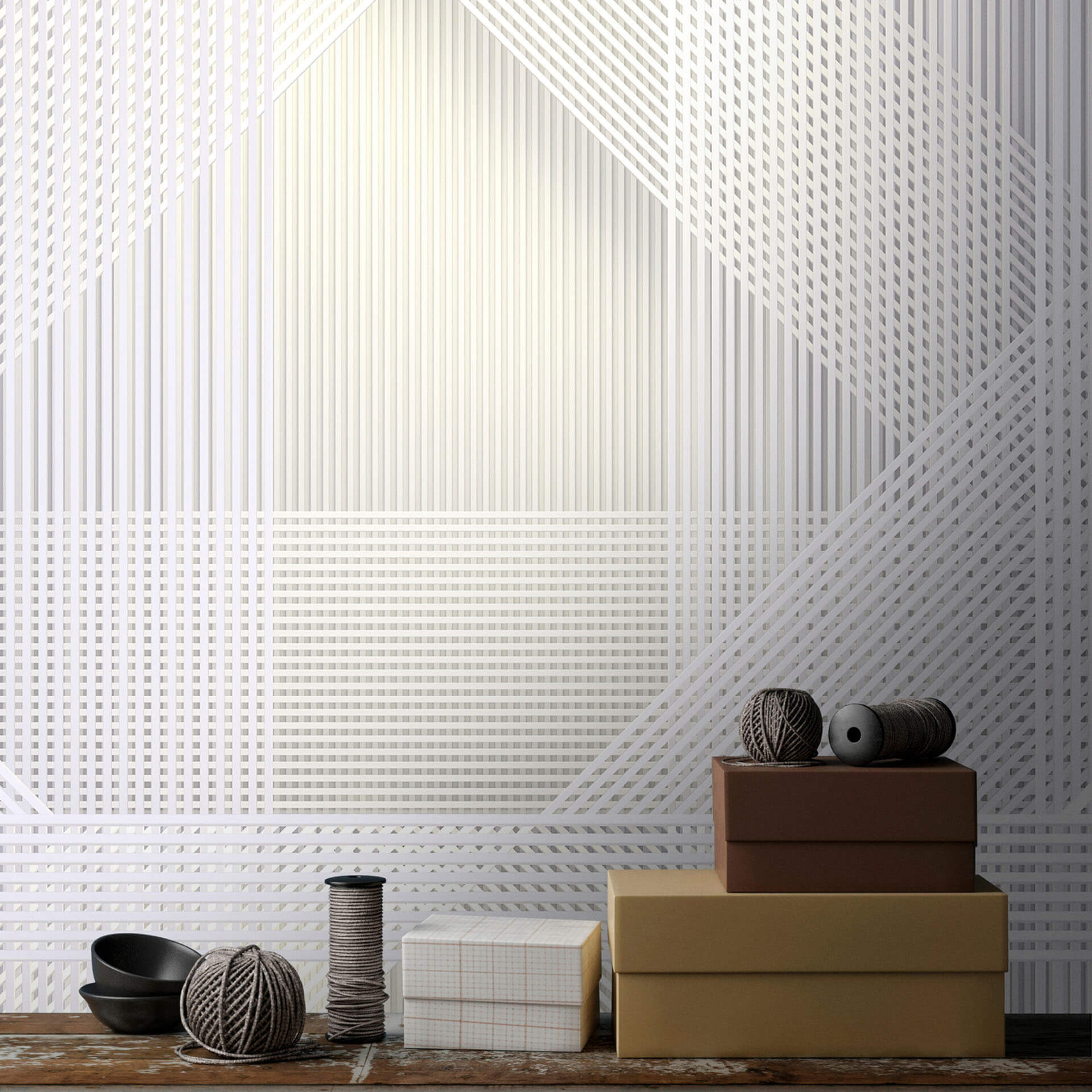 Livingwalls Fotobehang Walls by Patel 2 strings 1