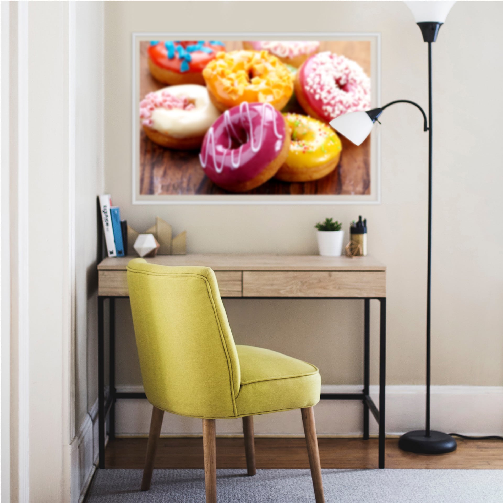 Wallprint W - Zuckersüße Donuts