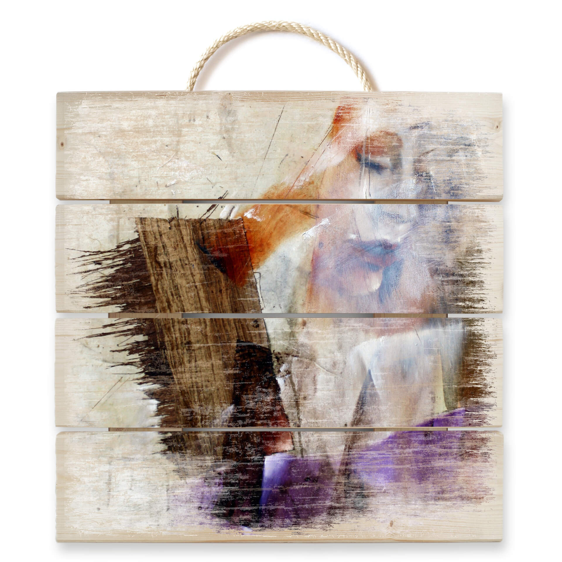 Obraz drewniany Schmucker - Snapshot - 40x41,5 cm
