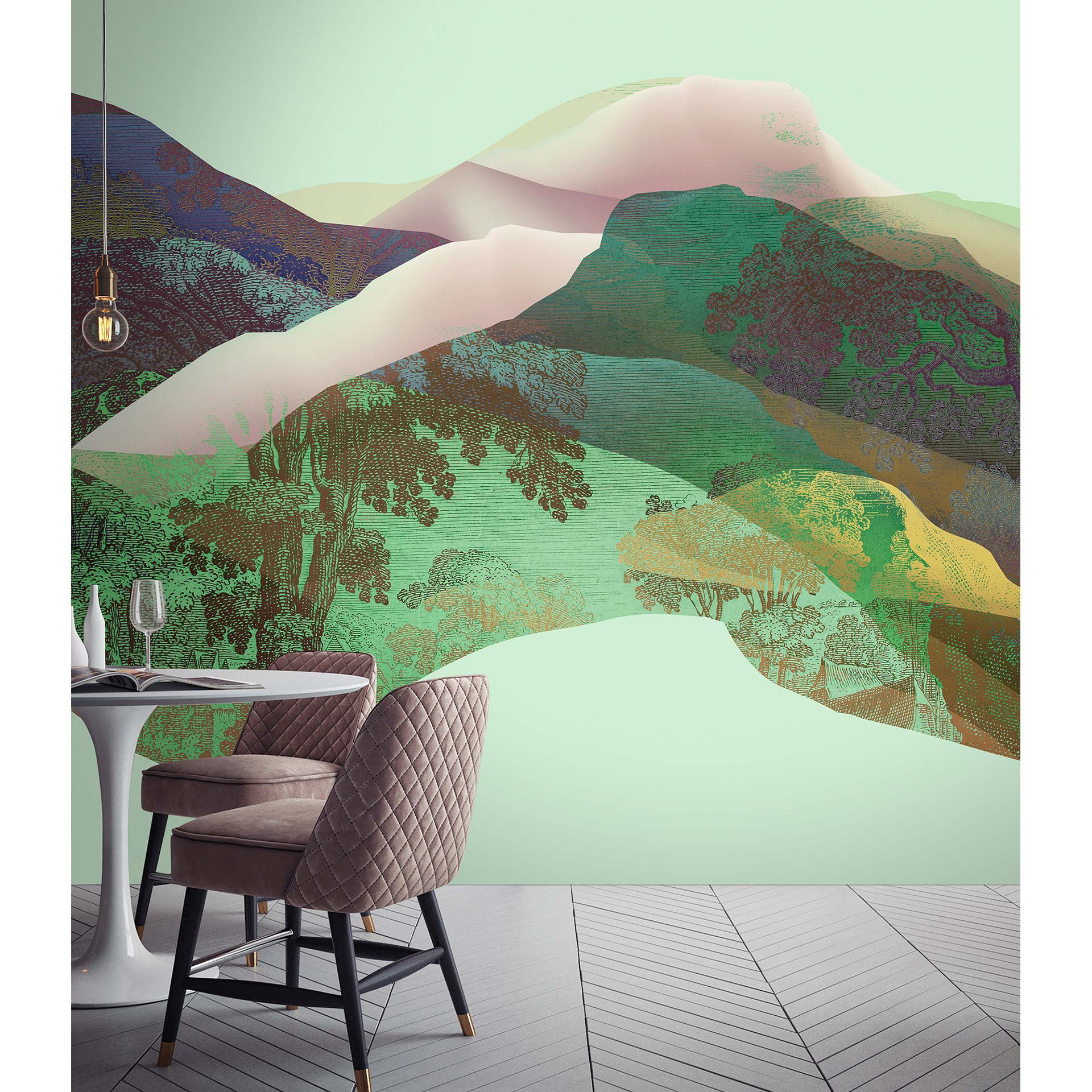 Livingwalls Fotobehang Walls by Patel 3 Magic Mountain