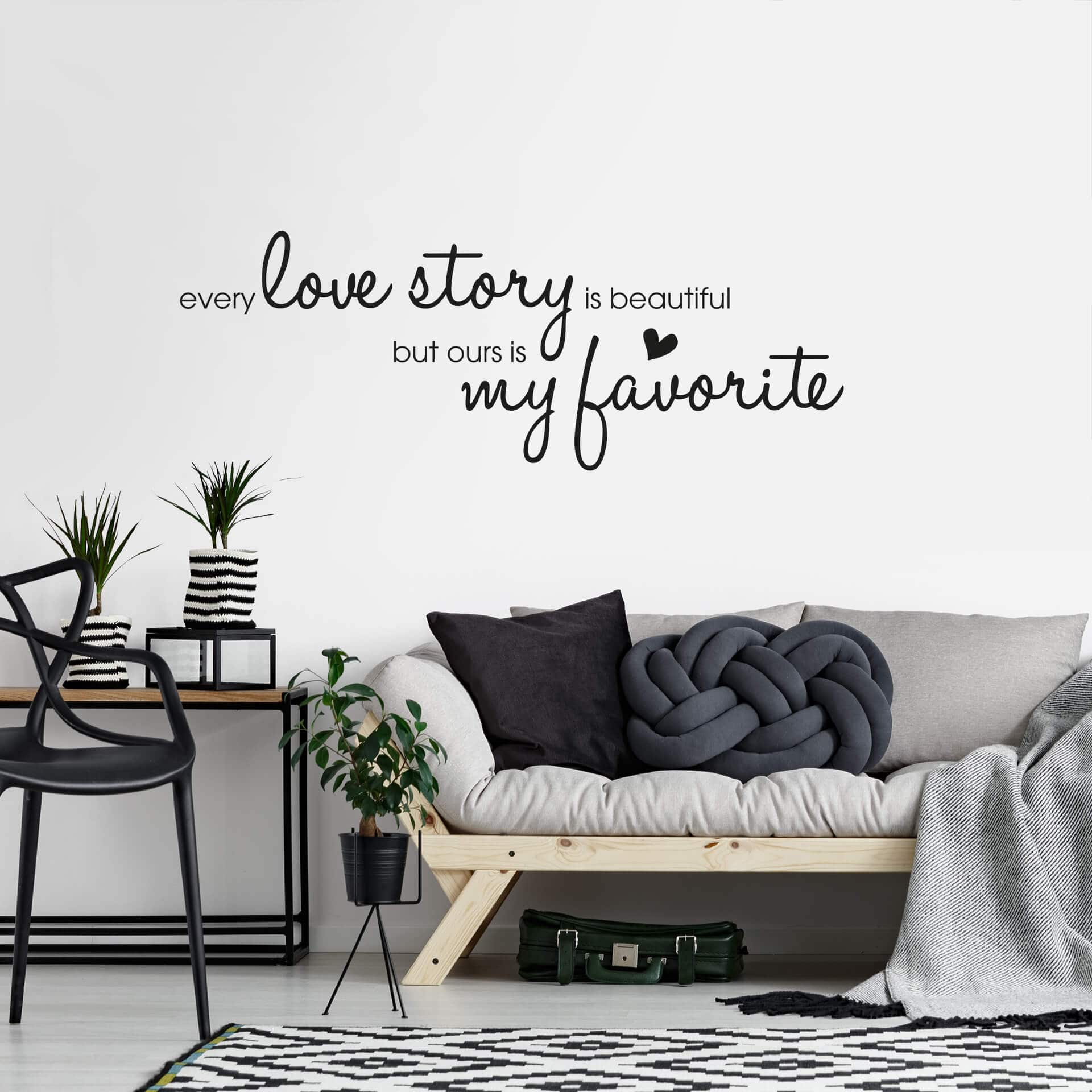 Wallsticker Every Love Story...