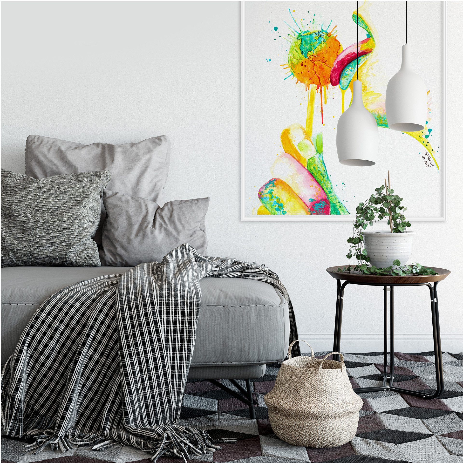 Wallprint W - Buttafly - Lollipop