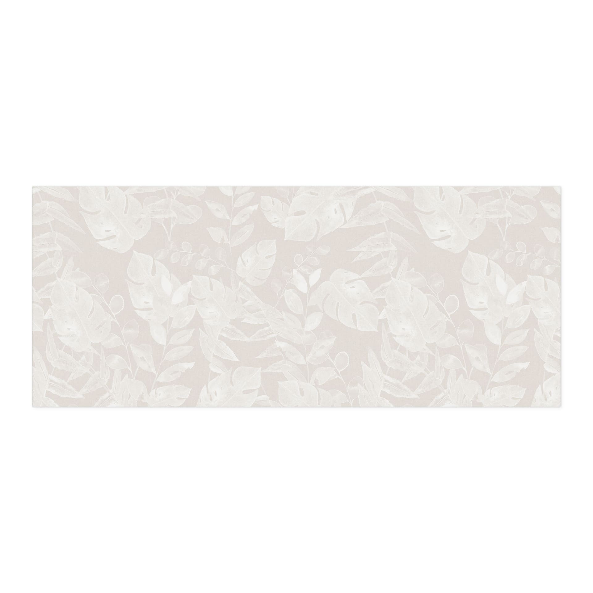 Samoprzylepny panel ścienny do kuchni Tropical leaves Beige - Bloomery Decor