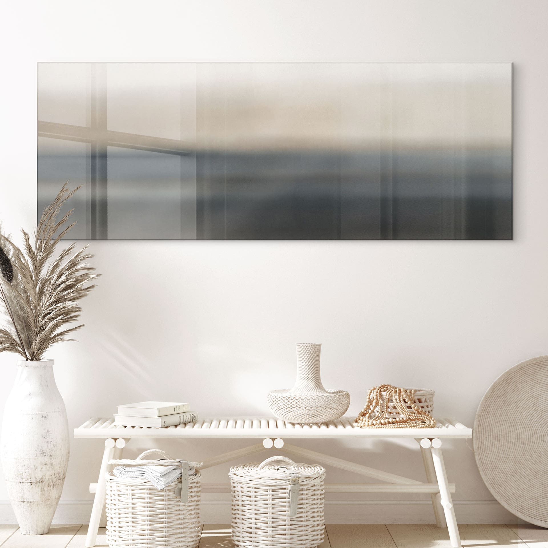 Tableau Acrylique Rotko Sand - Horizon Minimaliste - Sir Edward x Grigory Gladarev - Panorama