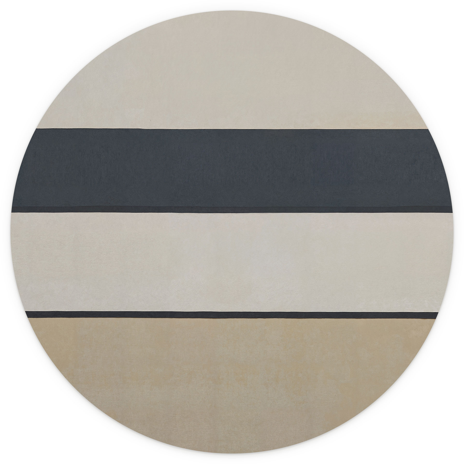 Fotobehang Agnes Field - Geometrische Vlakken - Sir Edward x Grigory Gladarev - Rond