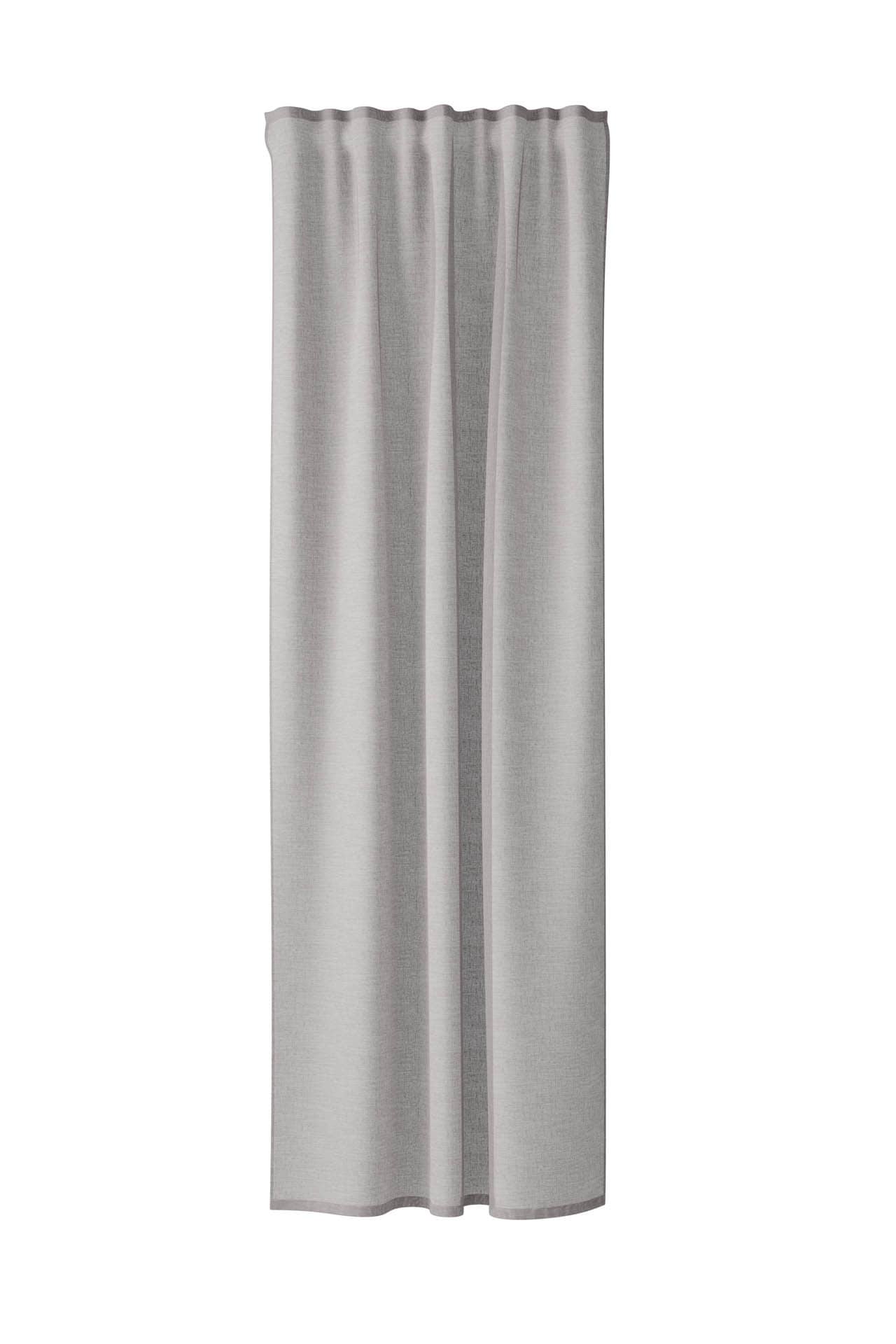 Homing Fertigschal mit verdeckten Schlaufen Oskar taupe -  2,45 x 1,4 m