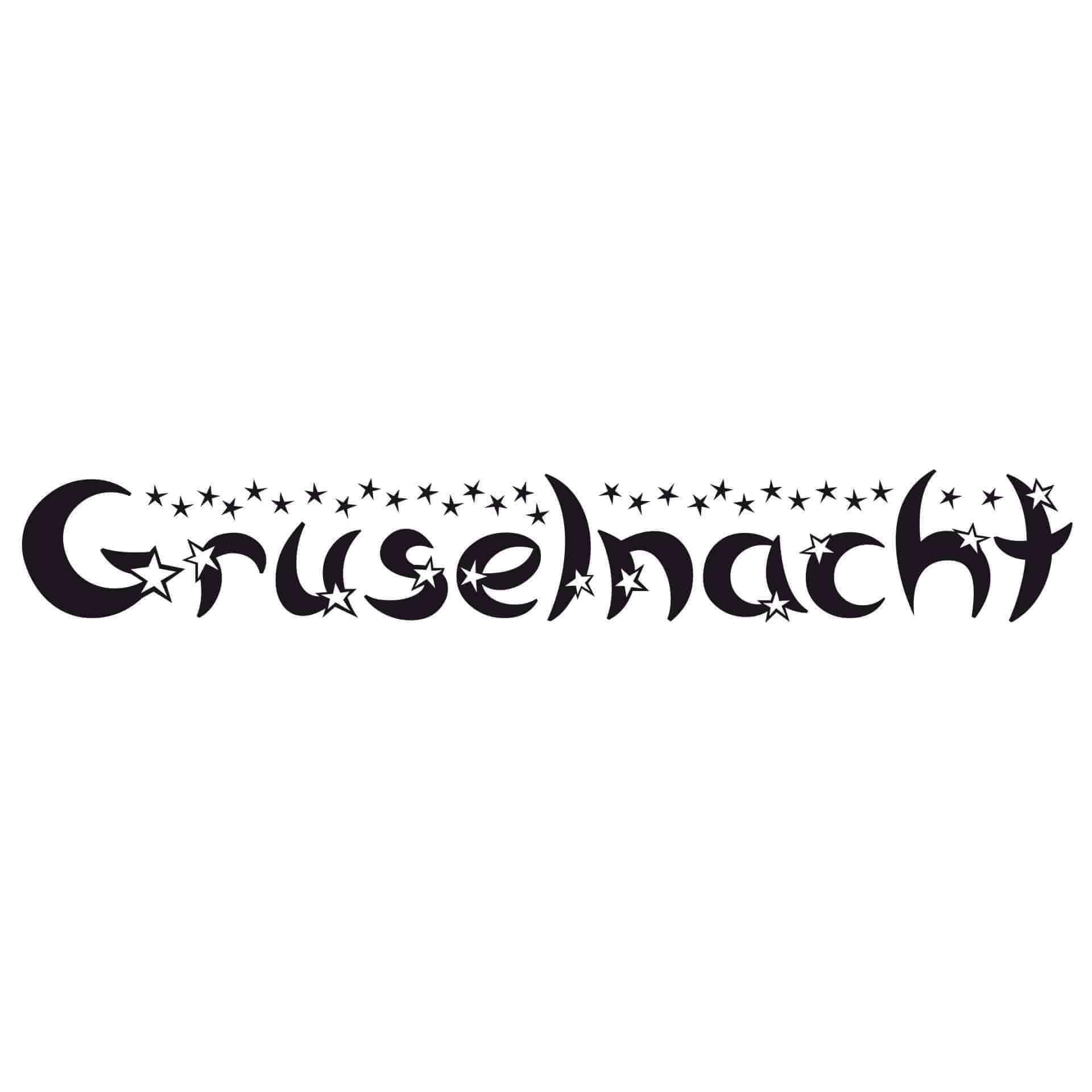 Wandtattoo Gruselnacht