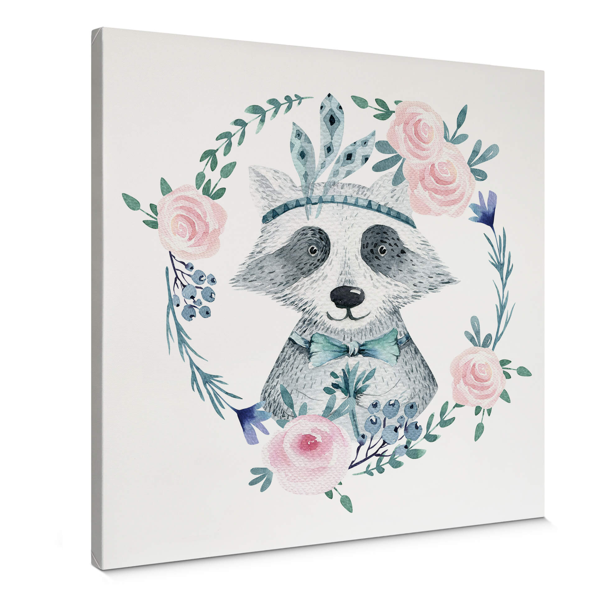 Canvas Kvilis - Raccoon 01