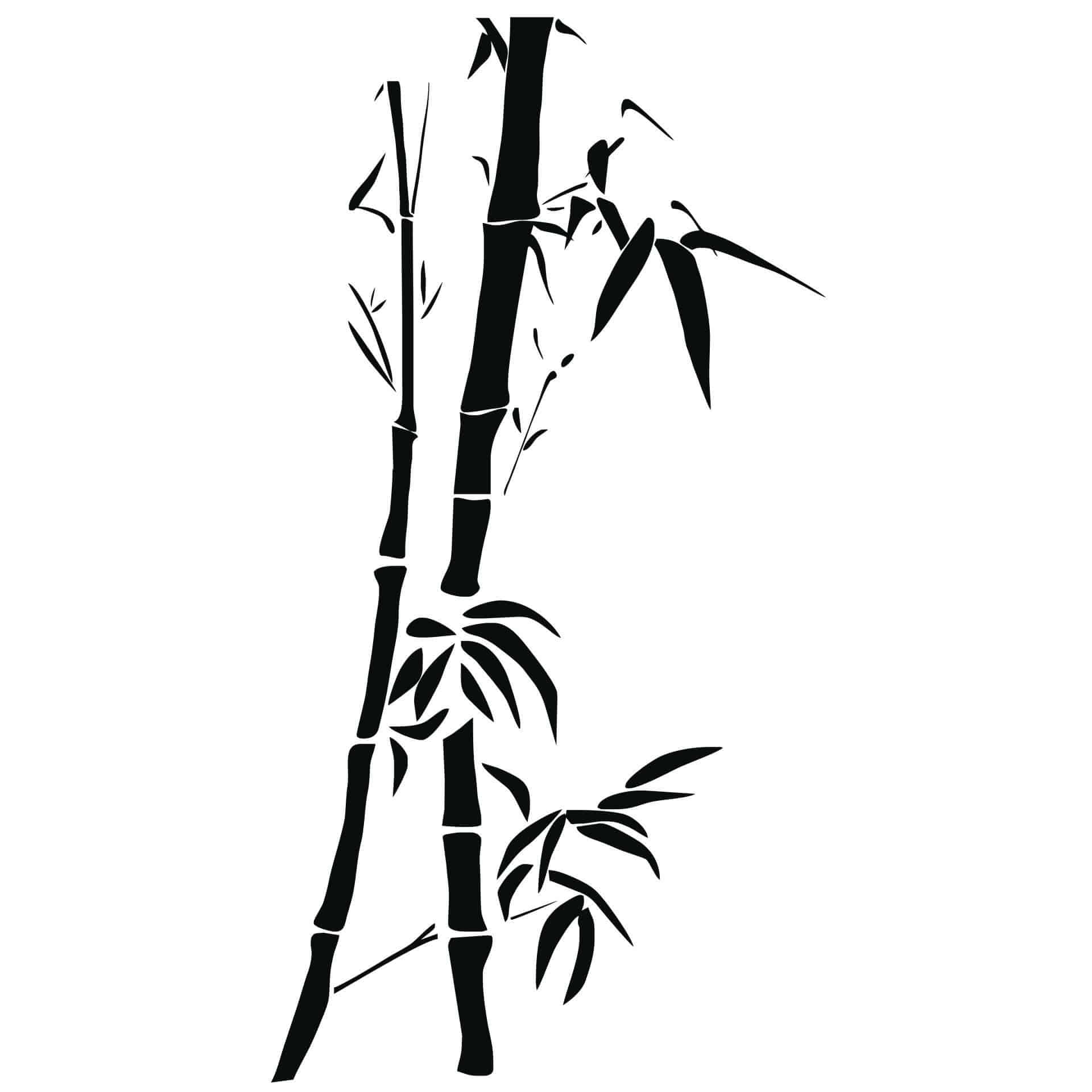 Wallsticker Bambus 04