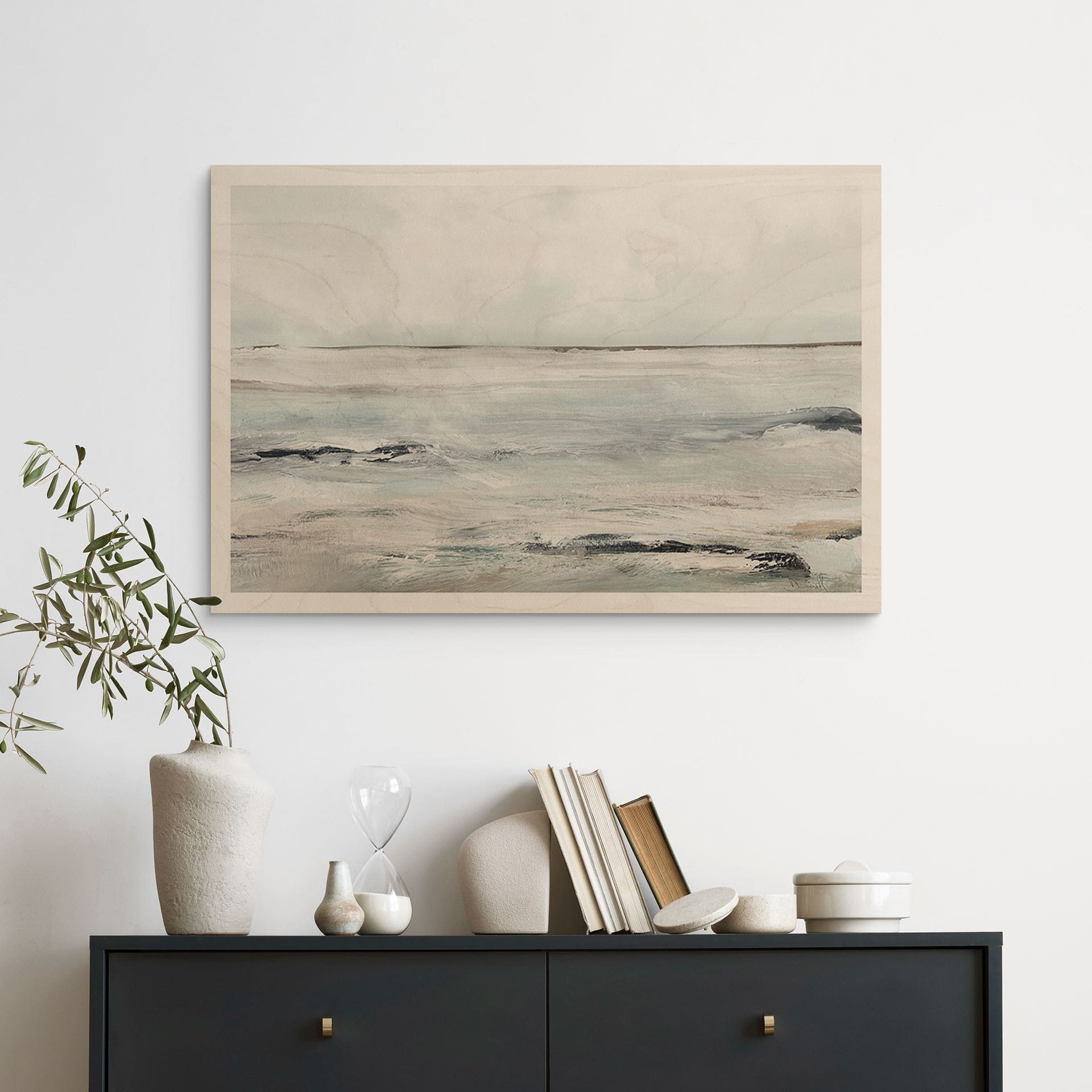 Stampa su legno Onde a Sandy Bay - Hobday