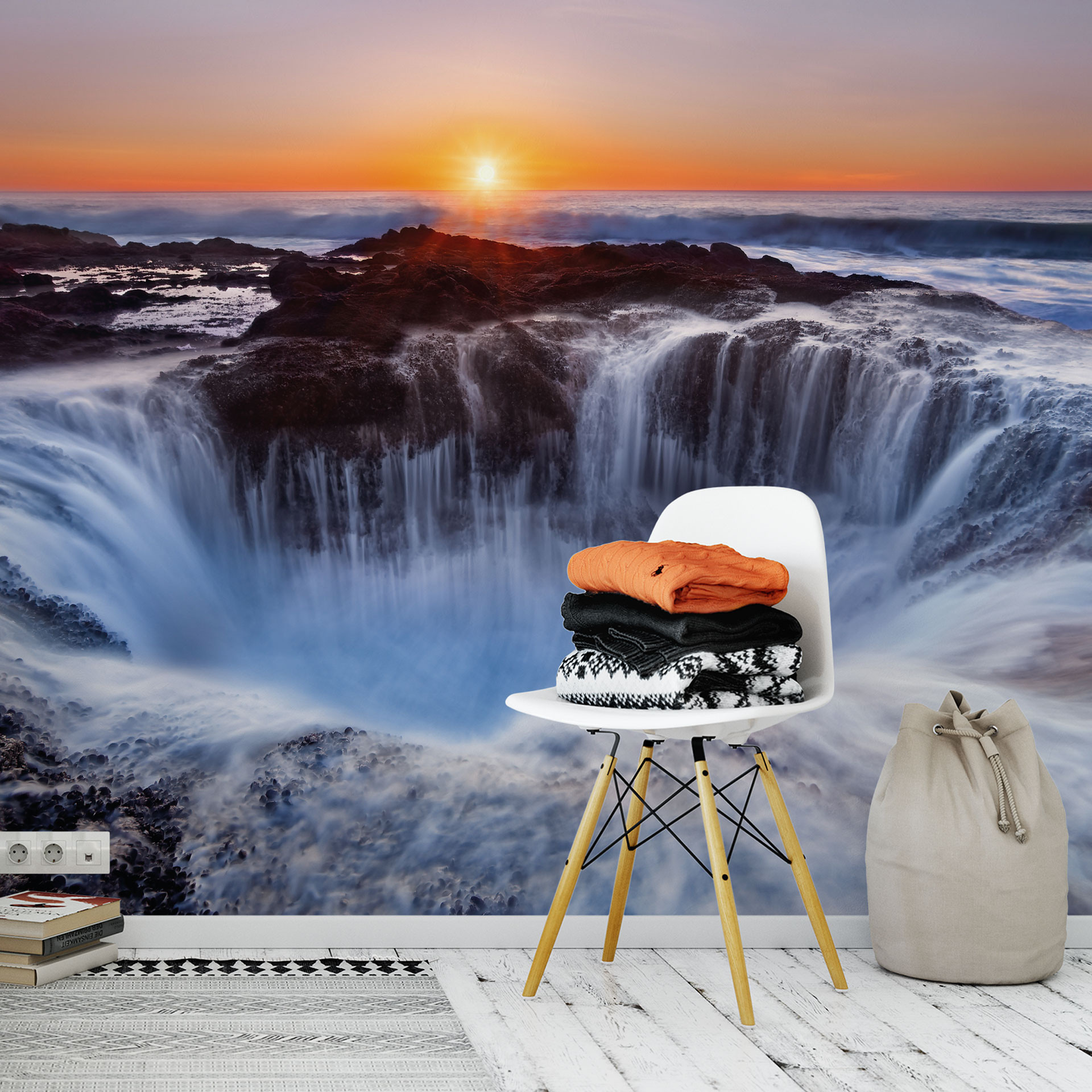 Fotobehang Morgan - Oregon Thor's Well