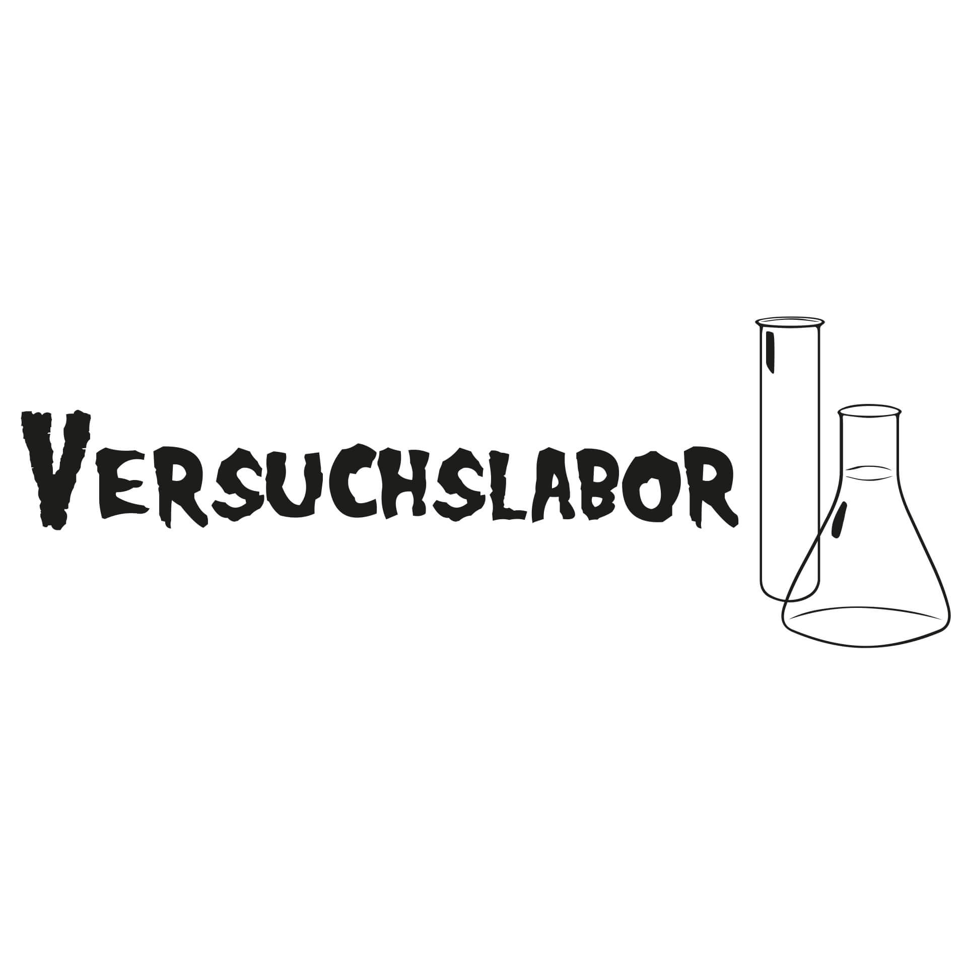 Wandtattoo Versuchslabor 1