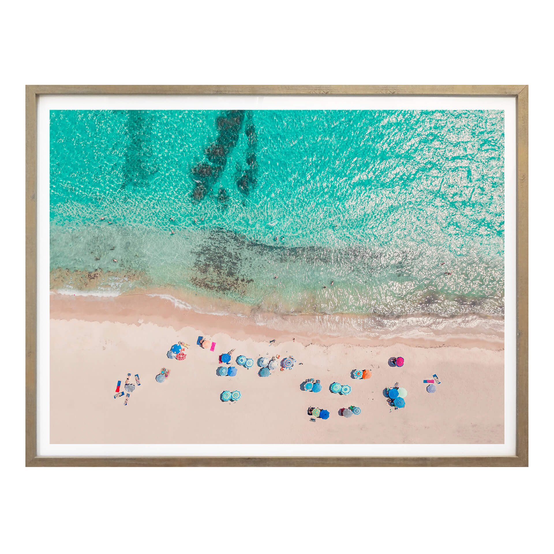 Poster Sisi & Seb - Sur la plage