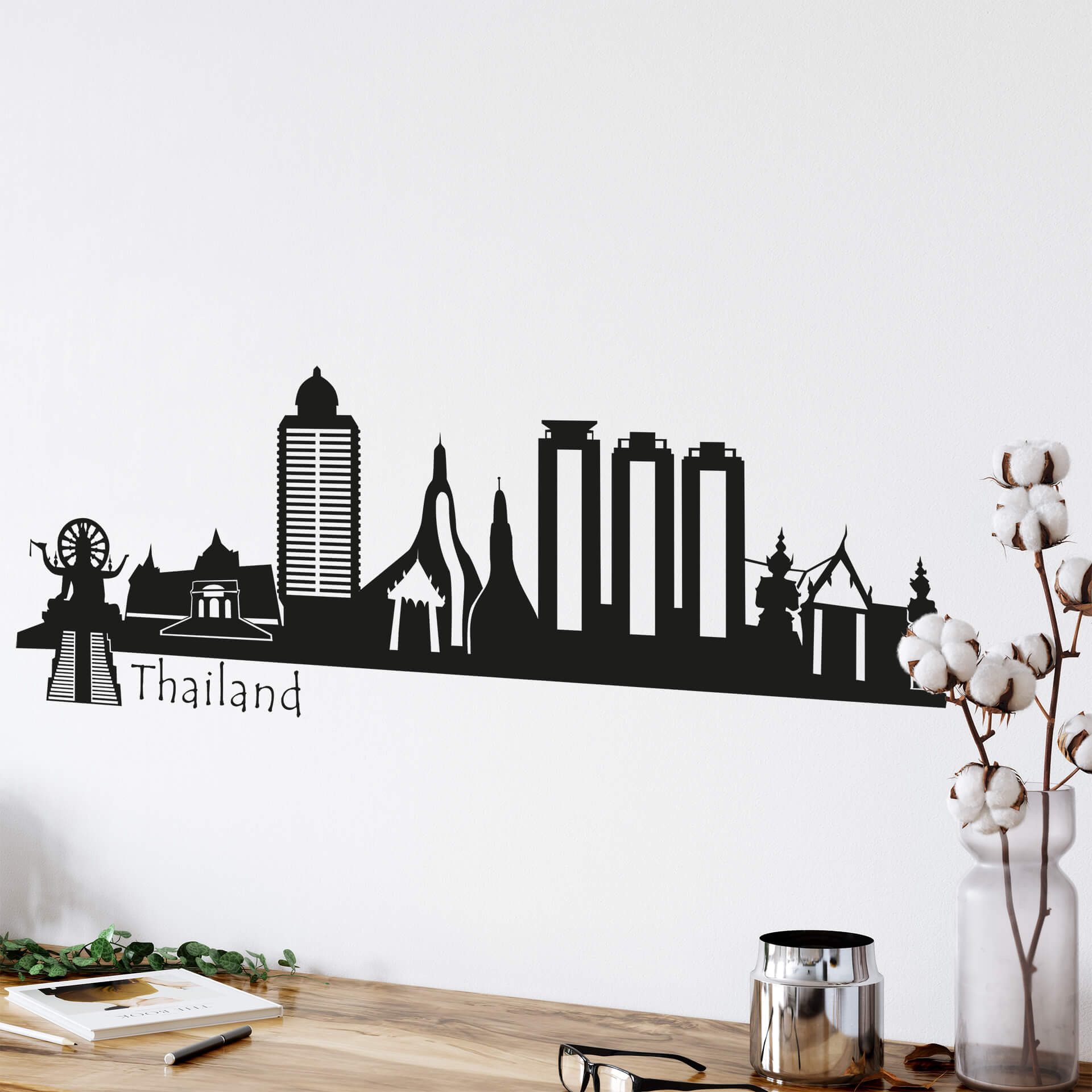 Wallsticker Udsigt over Thailand