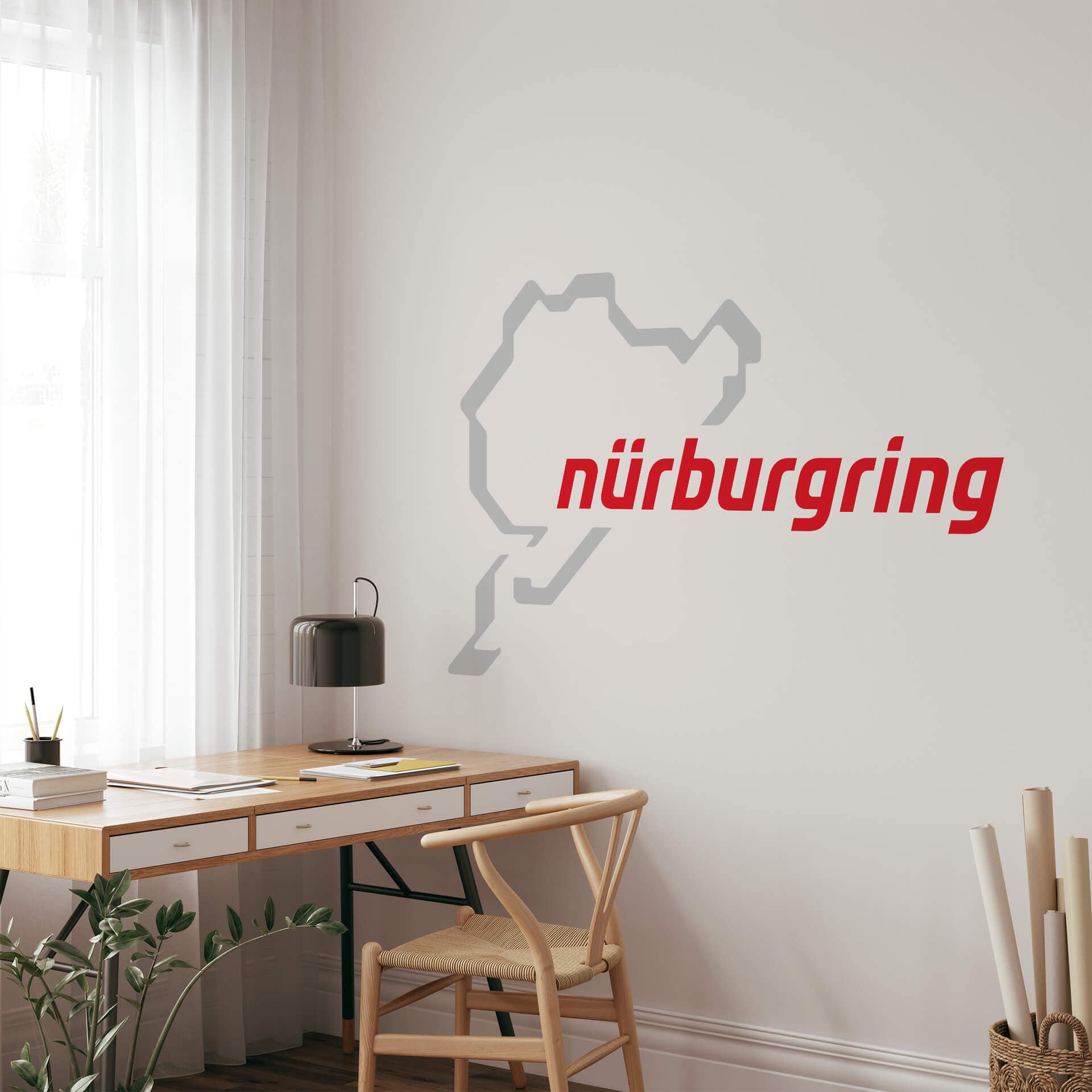 Wallsticker - Nürburgring Logo
