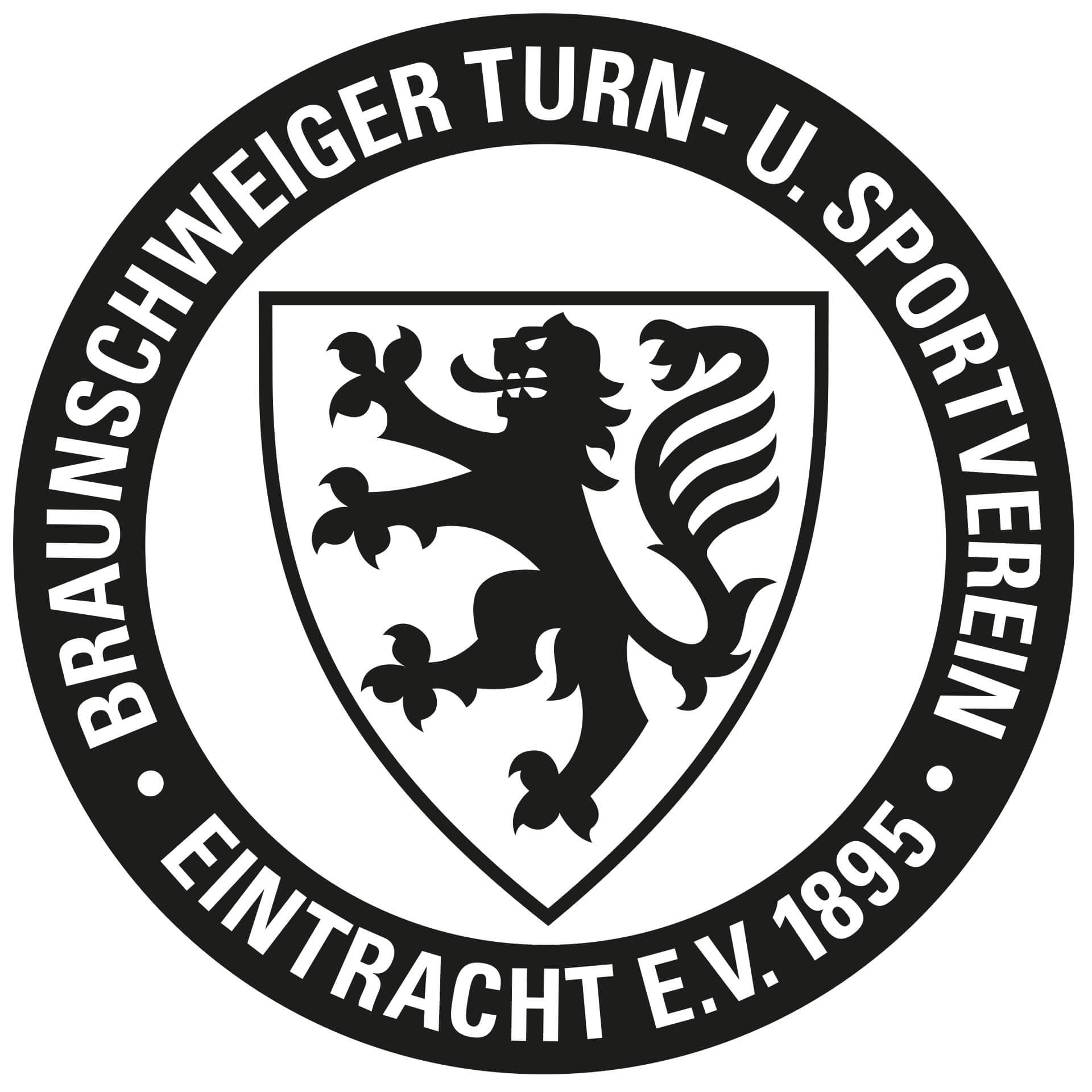 Wandtattoo Eintracht Braunschweig Logo einfarbig