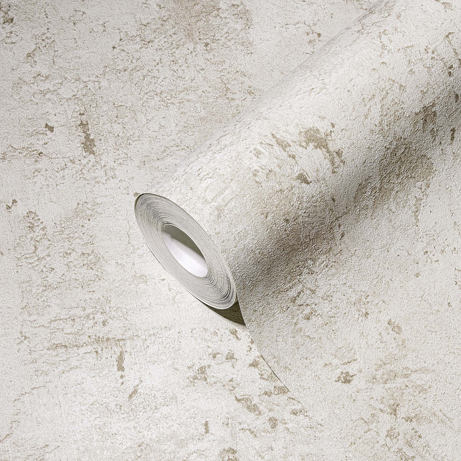 A.S. Création Vliesbehang The BOS - Battle of Style - Beton Look Lichtgrijs, Beige, Grijs