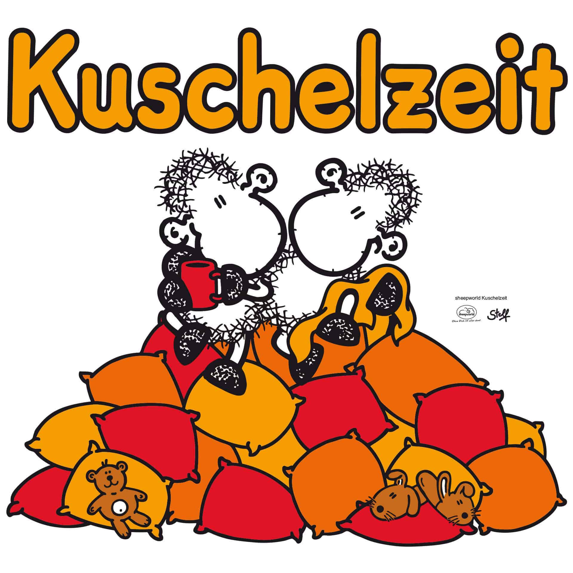 Wandtattoo sheepworld Kuschelzeit
