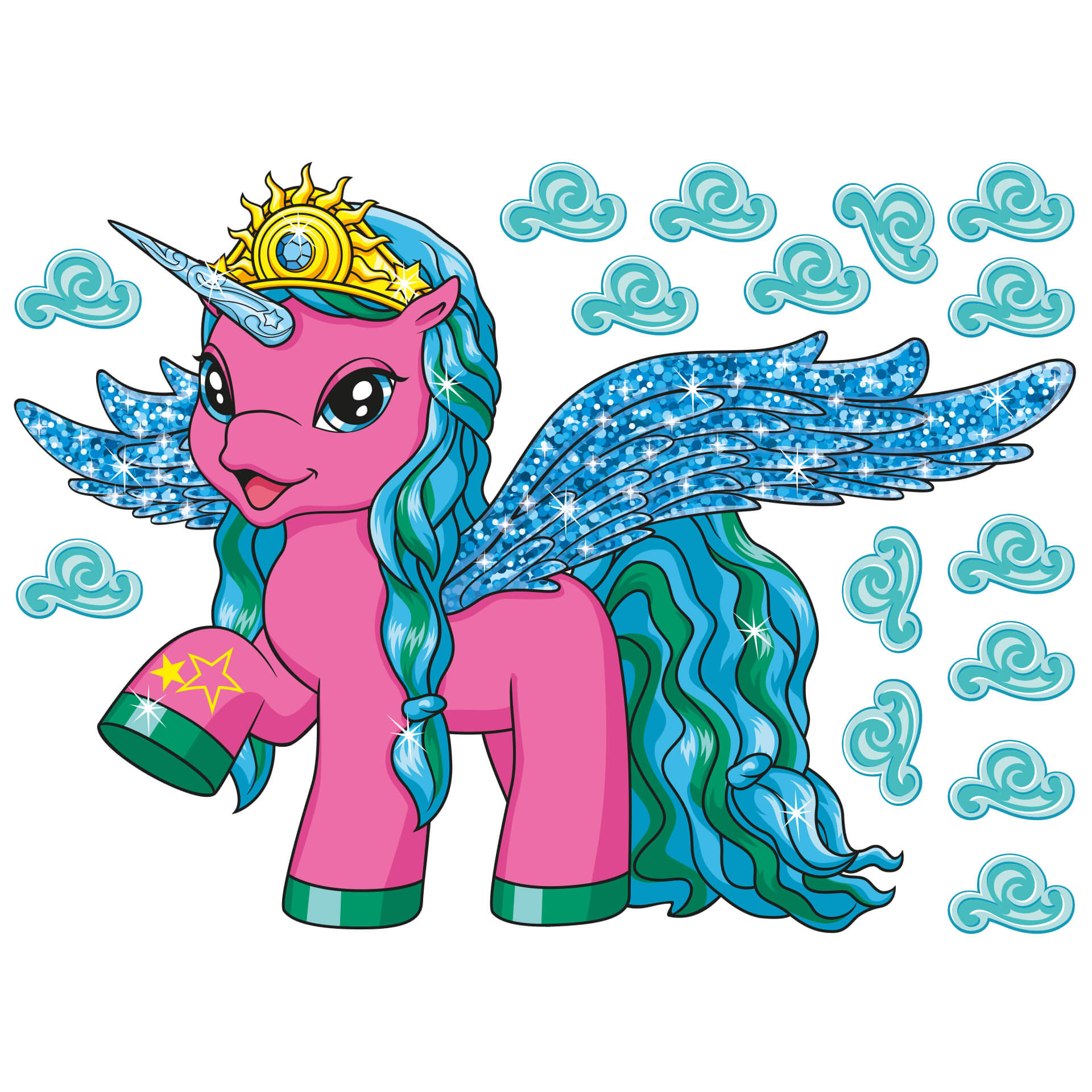 Wandtattoo Filly Stars - Afrodite