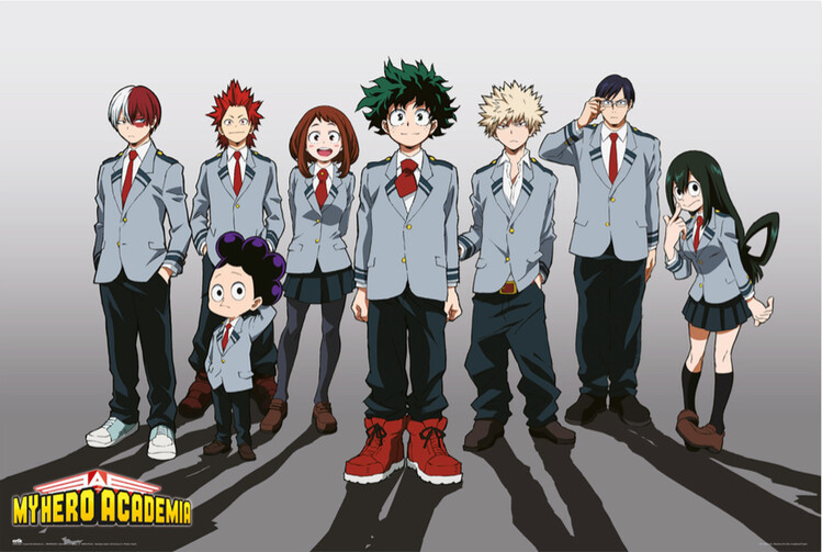 Poster, Filmposter My Hero Academia - Uniform Version 91,5x61 cm