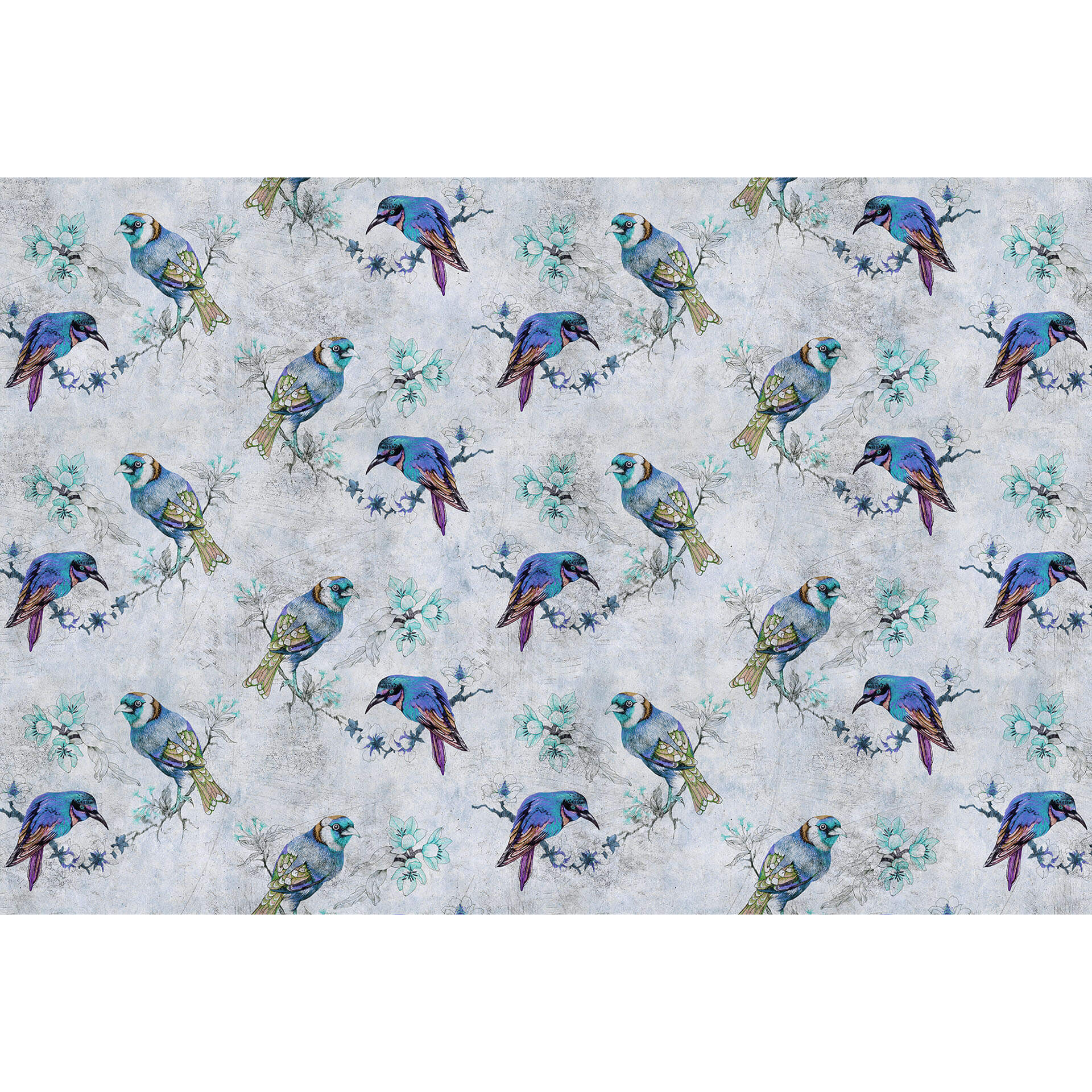 Livingwalls papier peint photo Walls by Patel 2 love birds 1