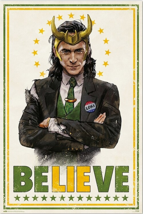 Poster, Filmposter Marvel - Loki 61x91,5 cm