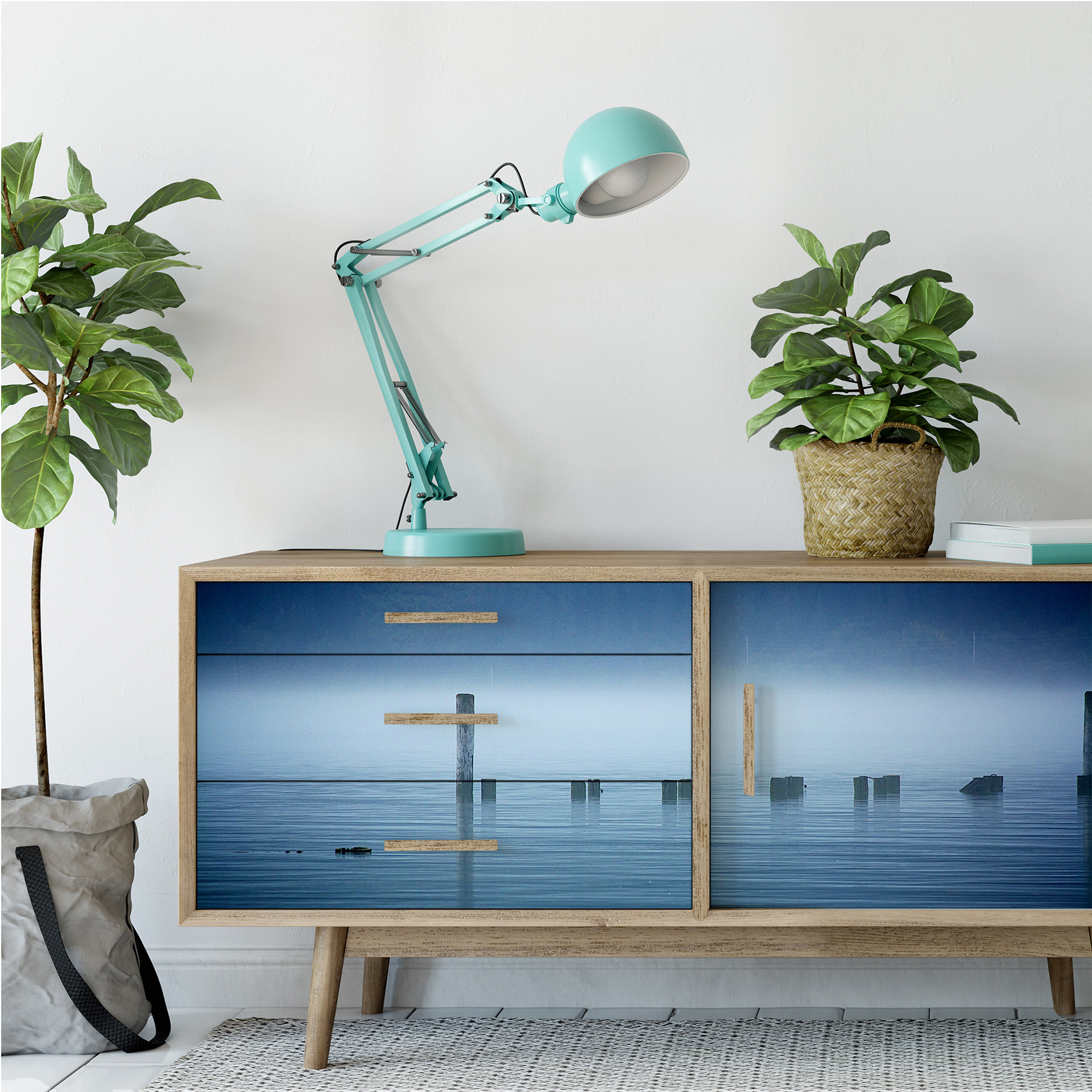 Wallprint W - Nebelbank - Panorama