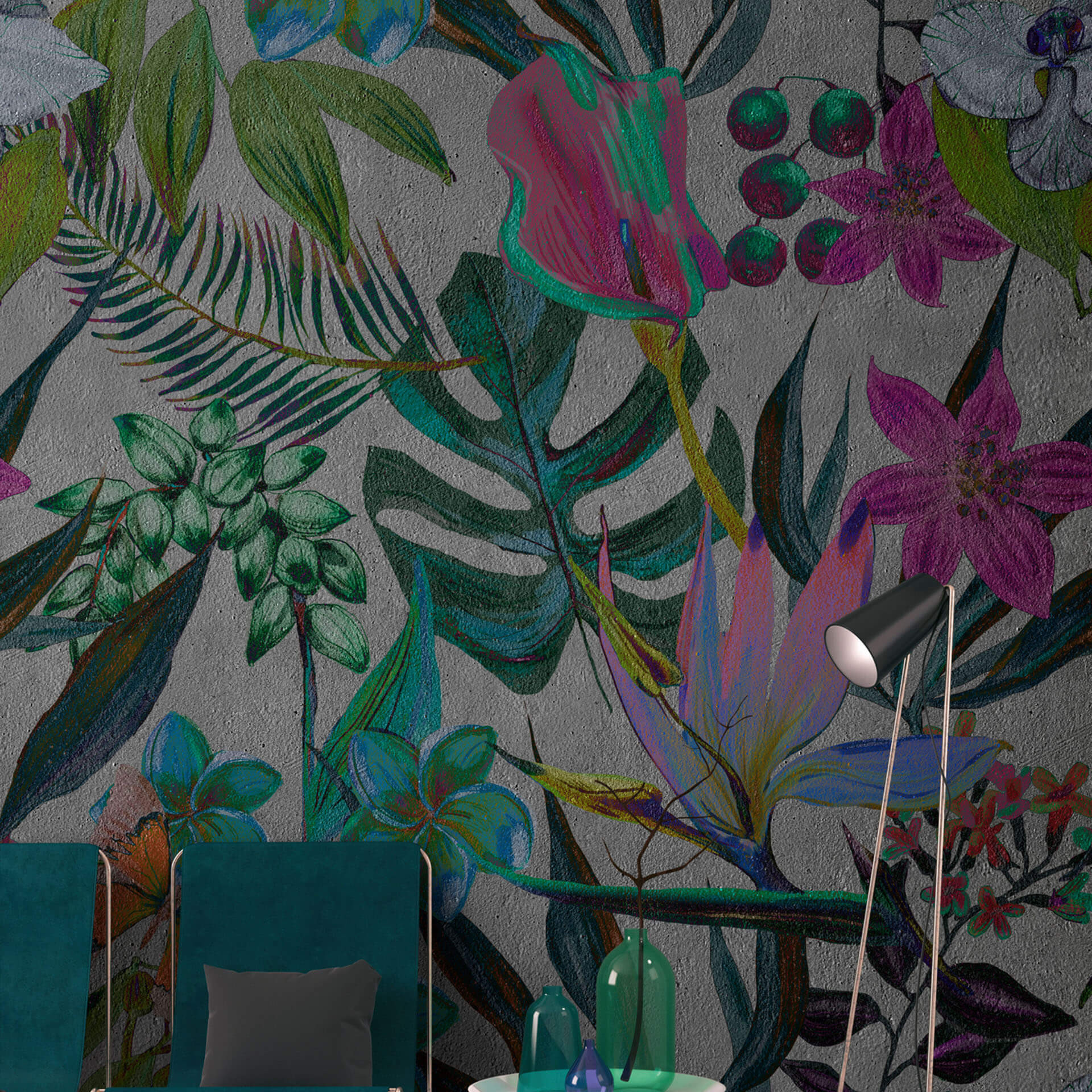 Livingwalls Fotobehang Walls by Patel exotic night 1