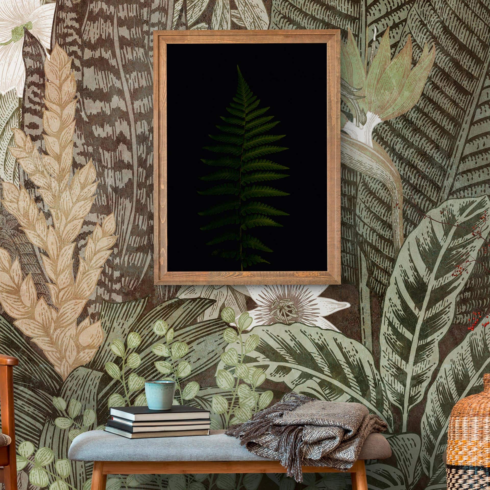 Livingwalls Metropolitan stories THE WALL jungle behang