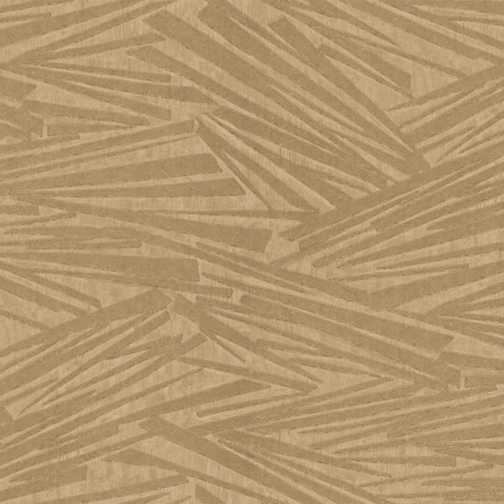 gestreept behang, vliesbehang Sky Lounge bruin-goud metallic 10.00x1.06 m