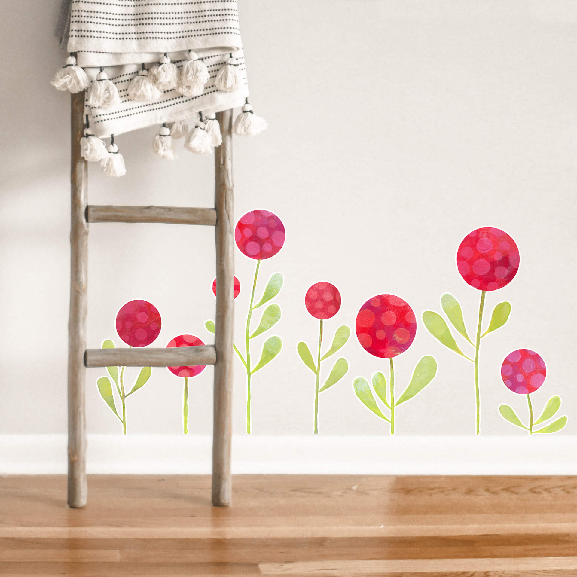 Wandtattoo Blanz - Waldblumen