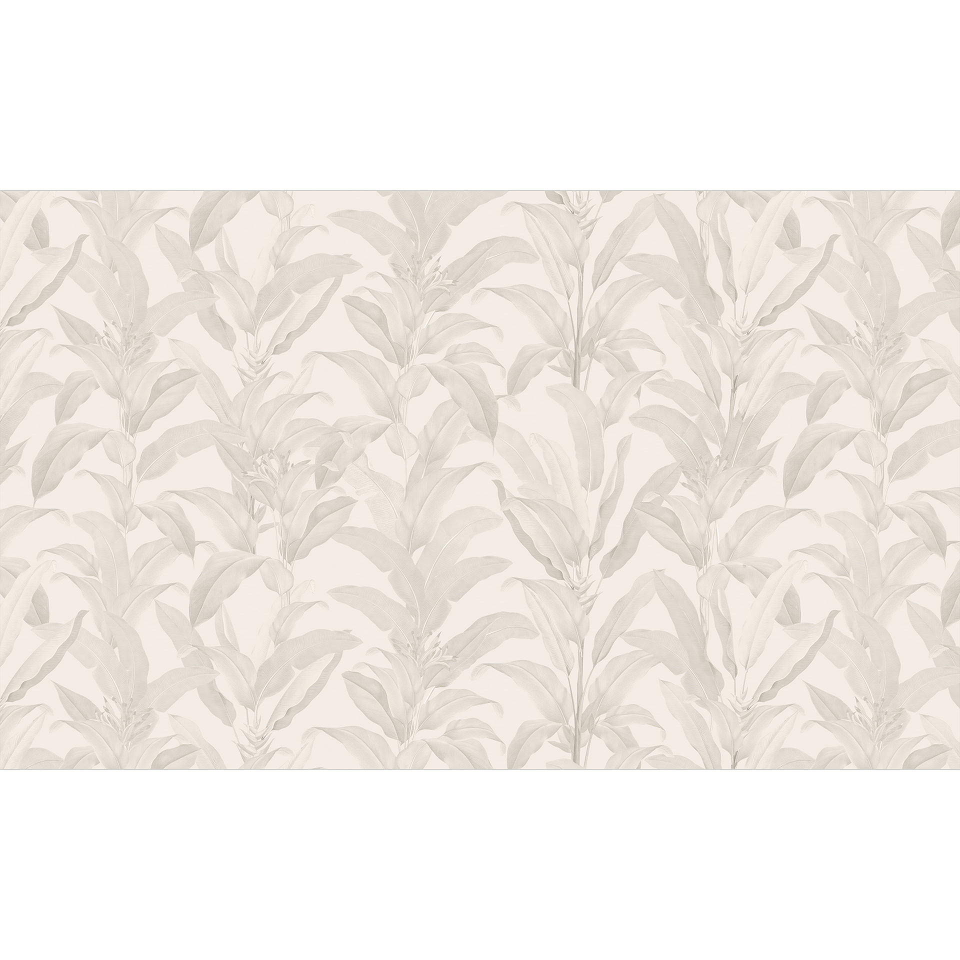 Jungle behang urban jungle tropische bladeren crème - Bloomery Decor