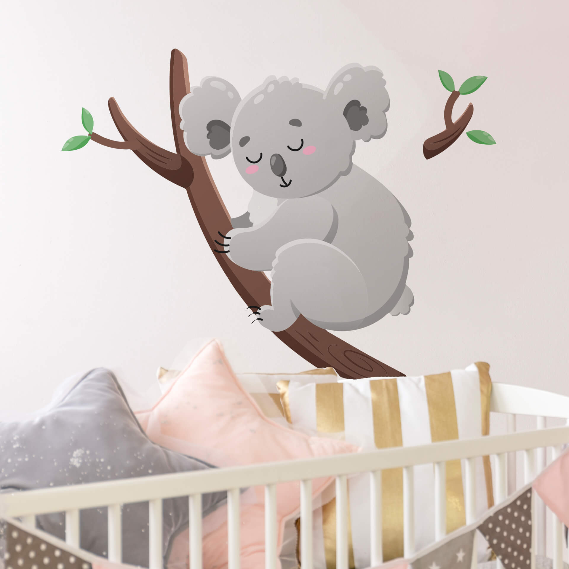 Wandtattoo Schlummernder Koala