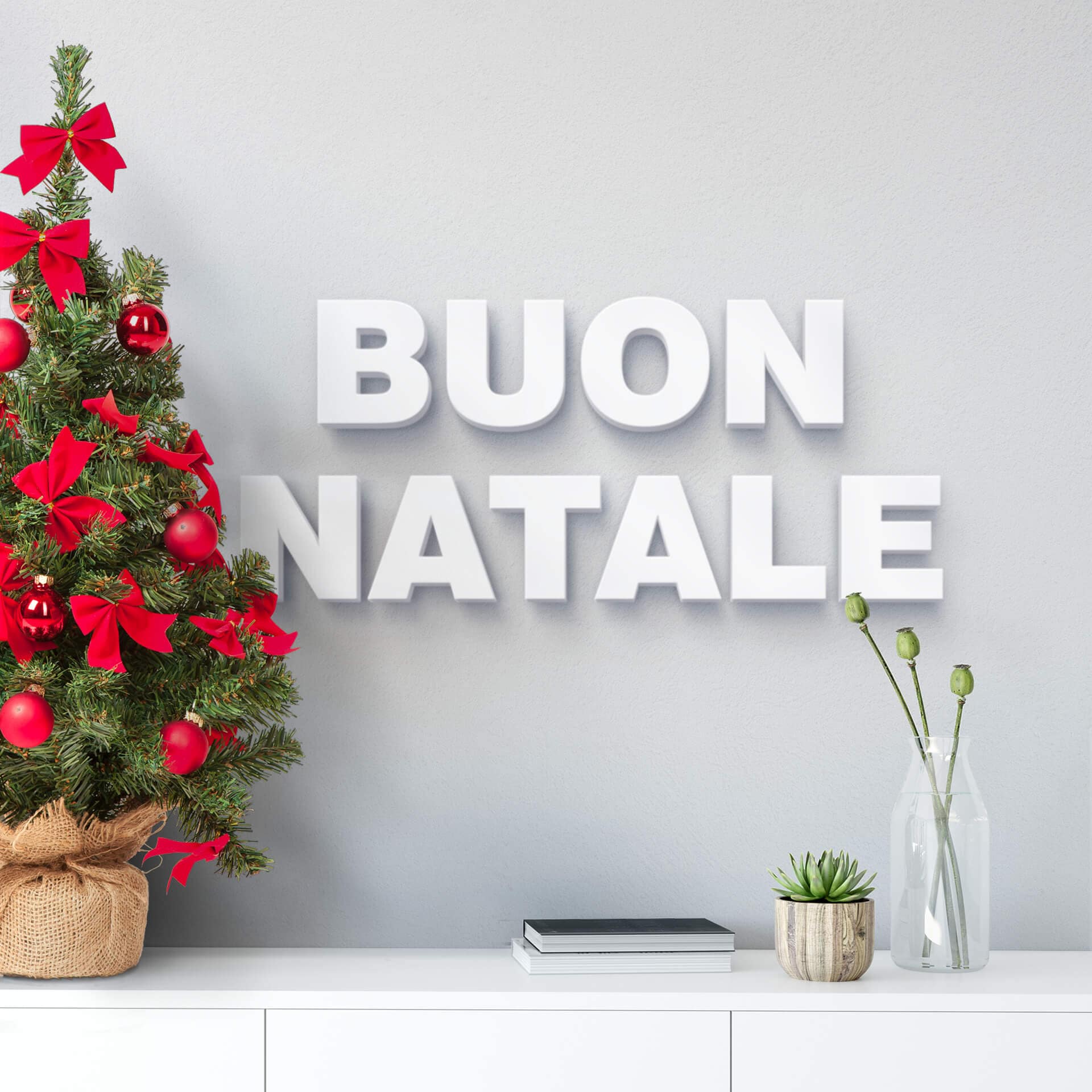 Lettres décoratives - Buon Natale