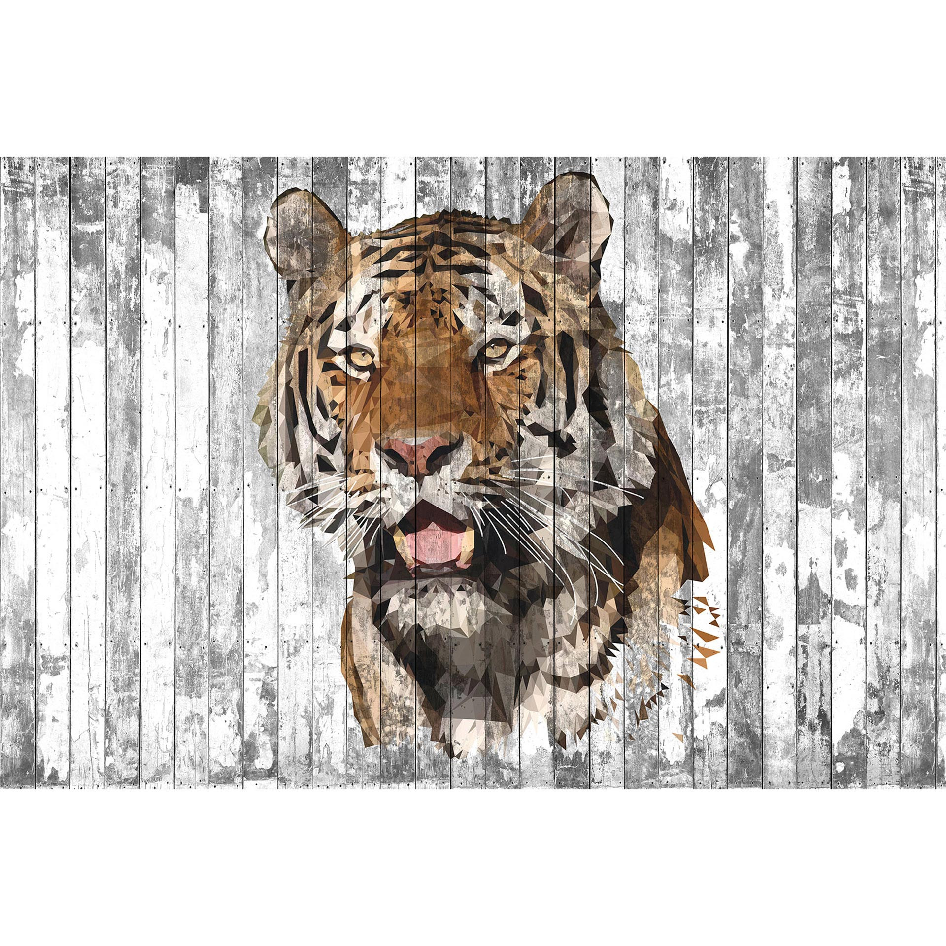 Architects Paper Fotobehang Atelier 47 Polygon Tiger