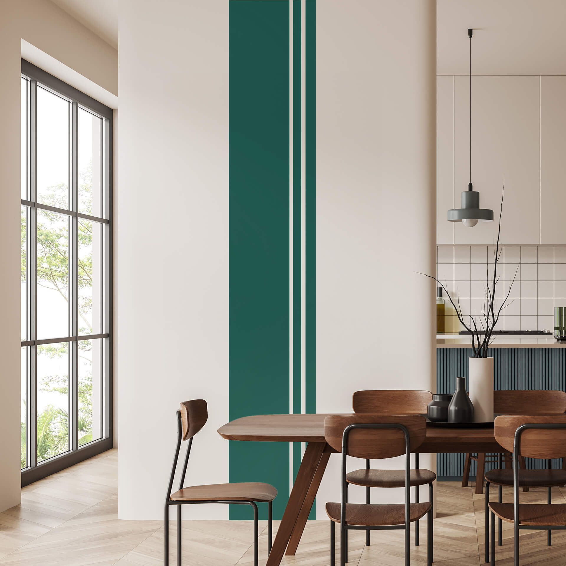Wallsticker - Retro Striber