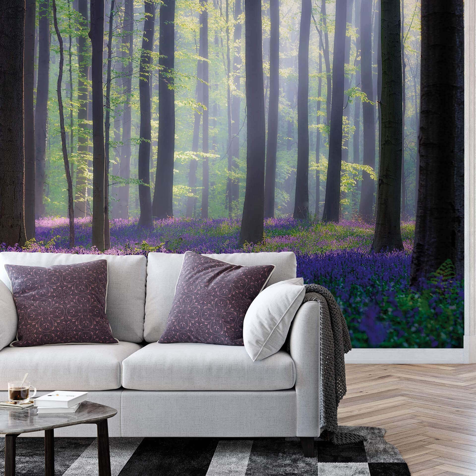 Fotobehang Popan - Hyacinthen