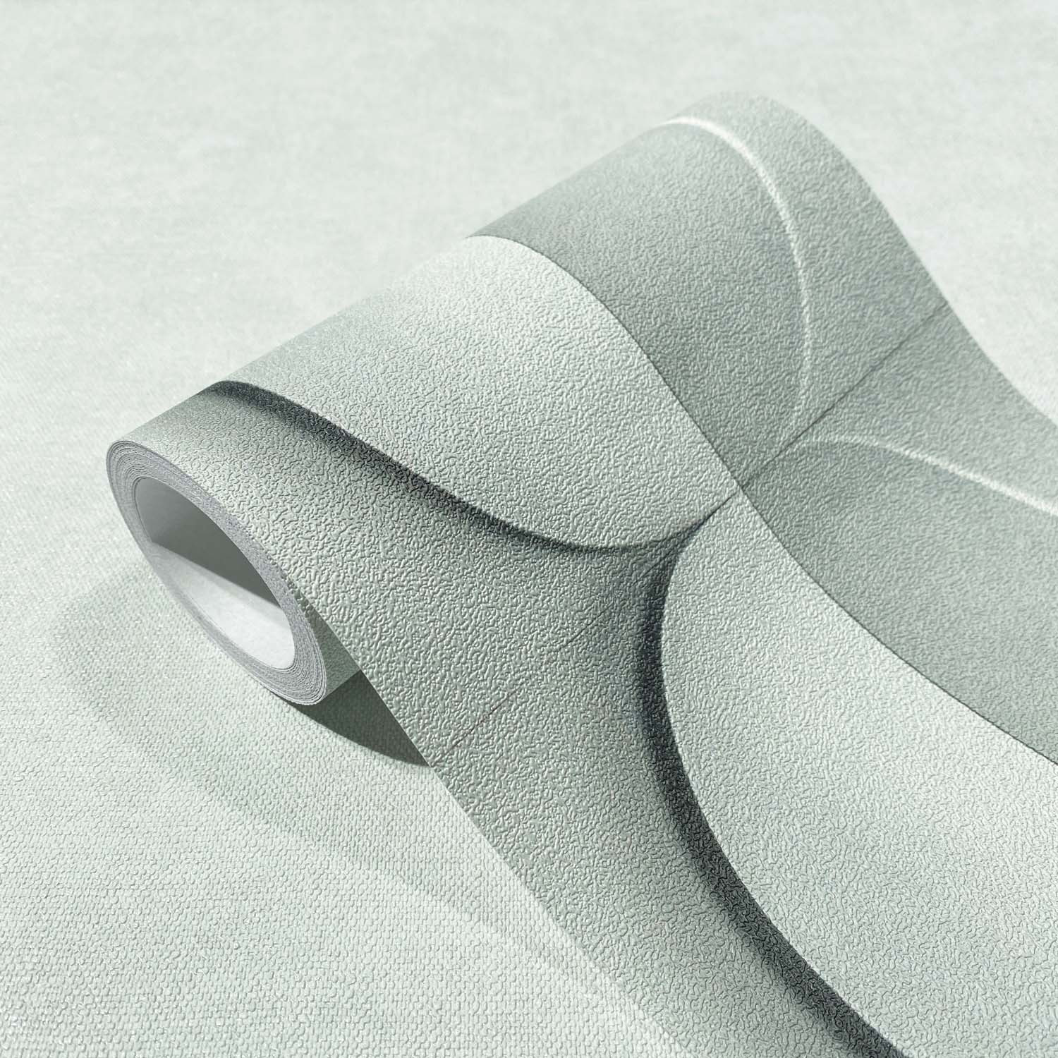 Carta da parati in grigio, grafica per soggiorno, camera da letto 5,00 x 0,177 m