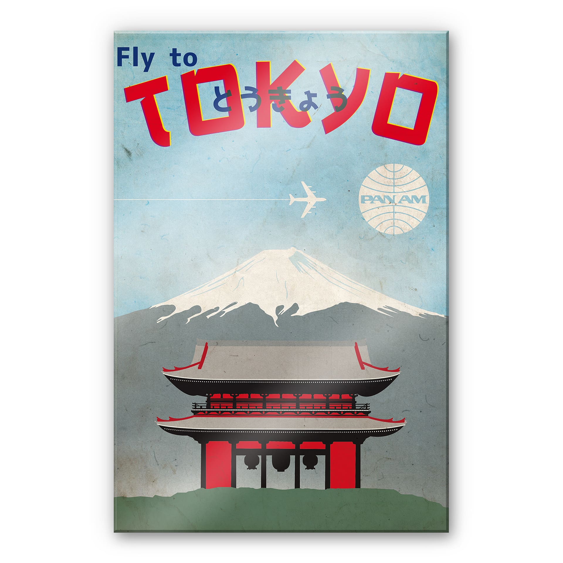 Akrylbillede PAN AM - Flyv til Tokyo