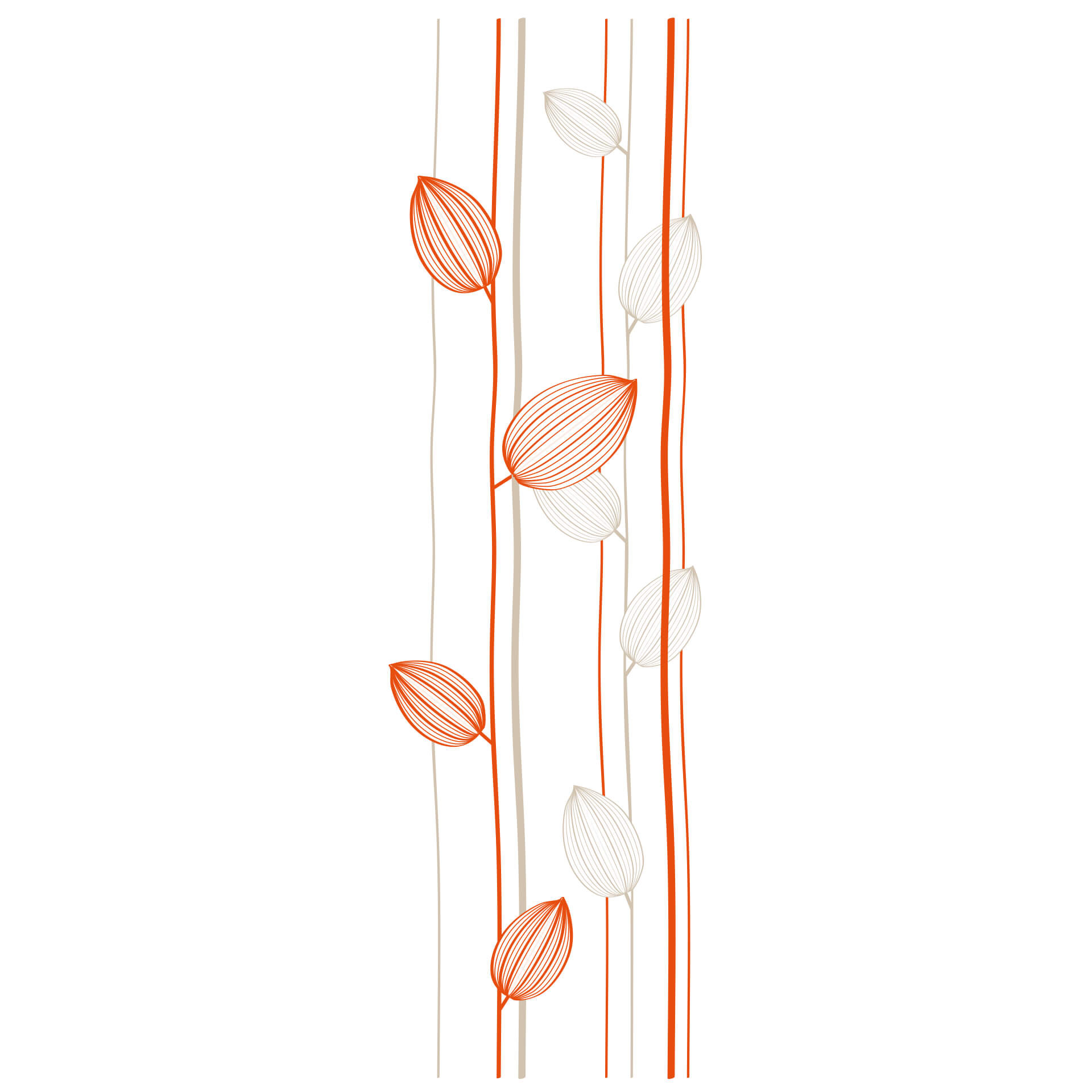 Sticker mural - Bodure Fleurs