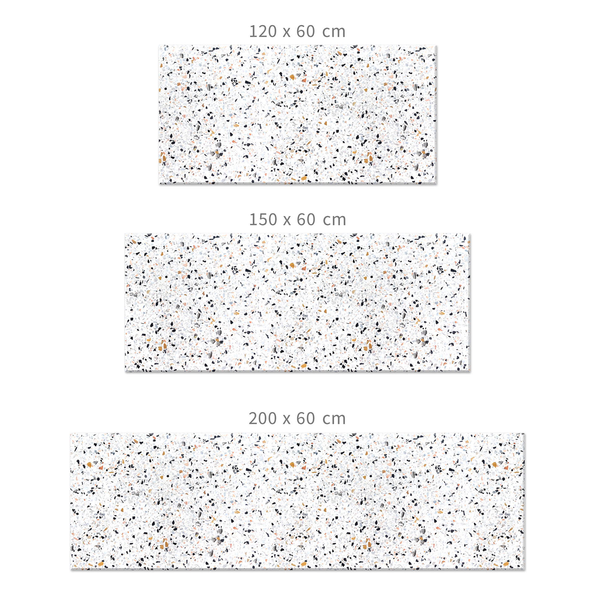 Küchenrückwand - Alu-Dibond - Terrazzo
