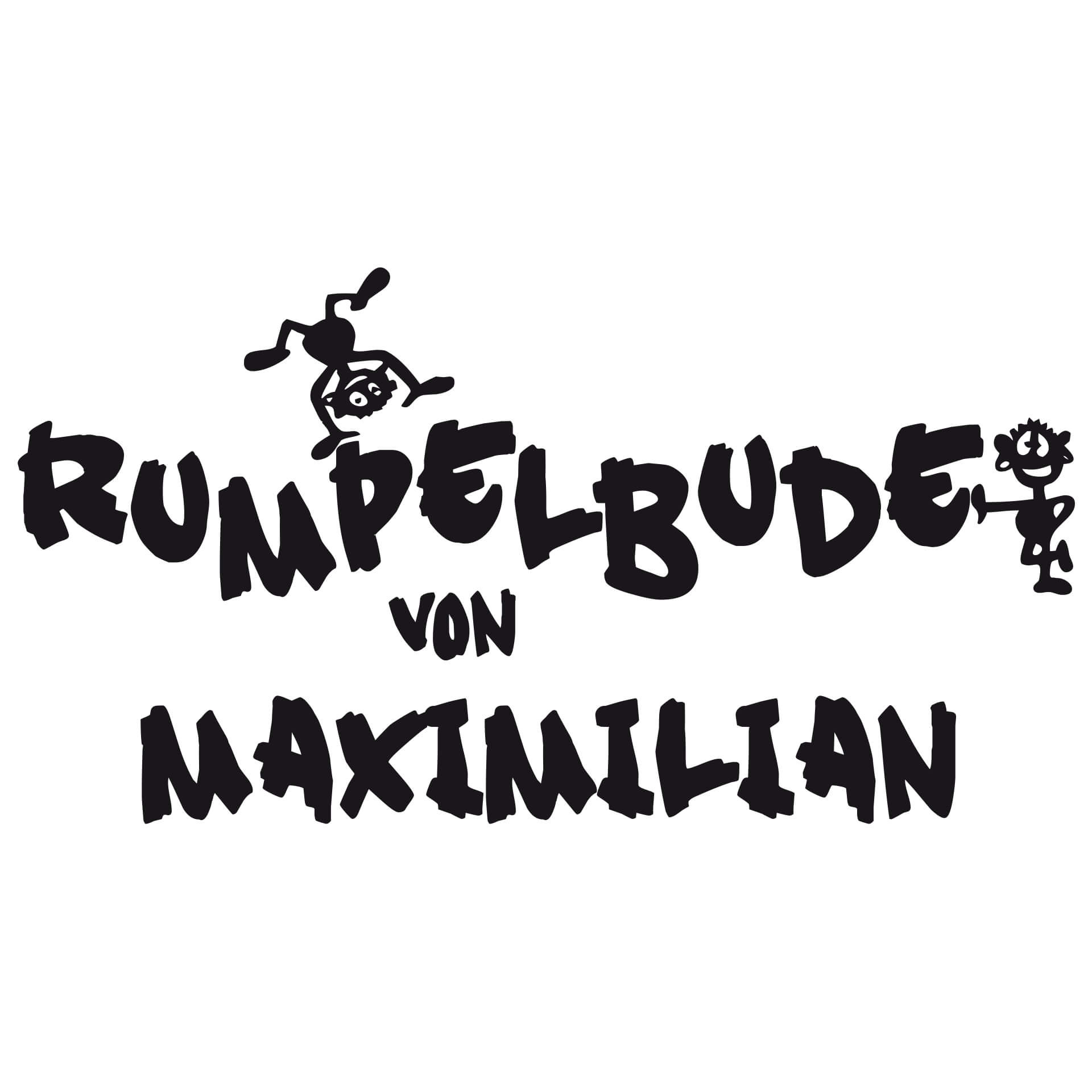 Wandtattoo + Name Rumpelbude