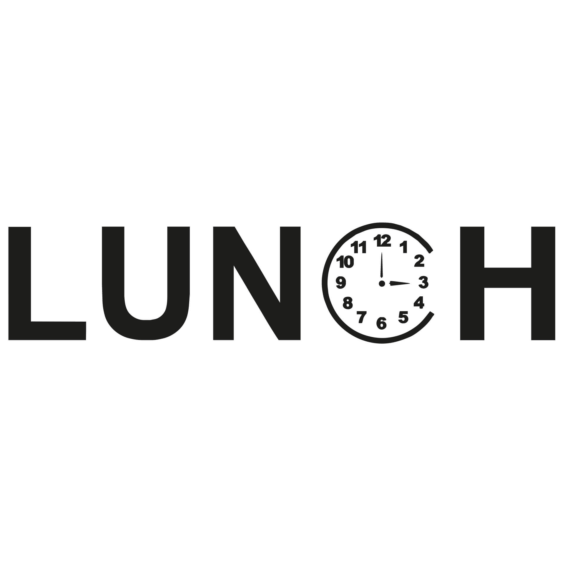 Wallsticker - Lunch