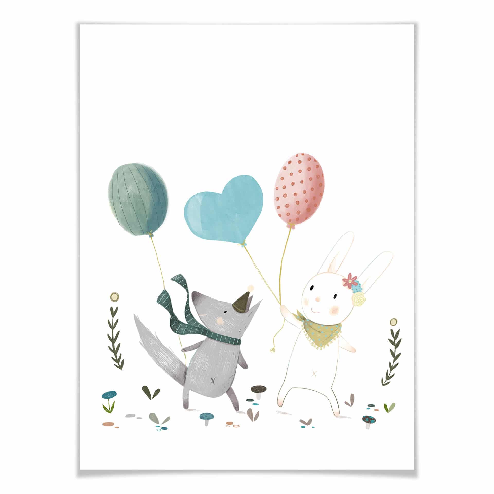 Plakat Loske - Balony