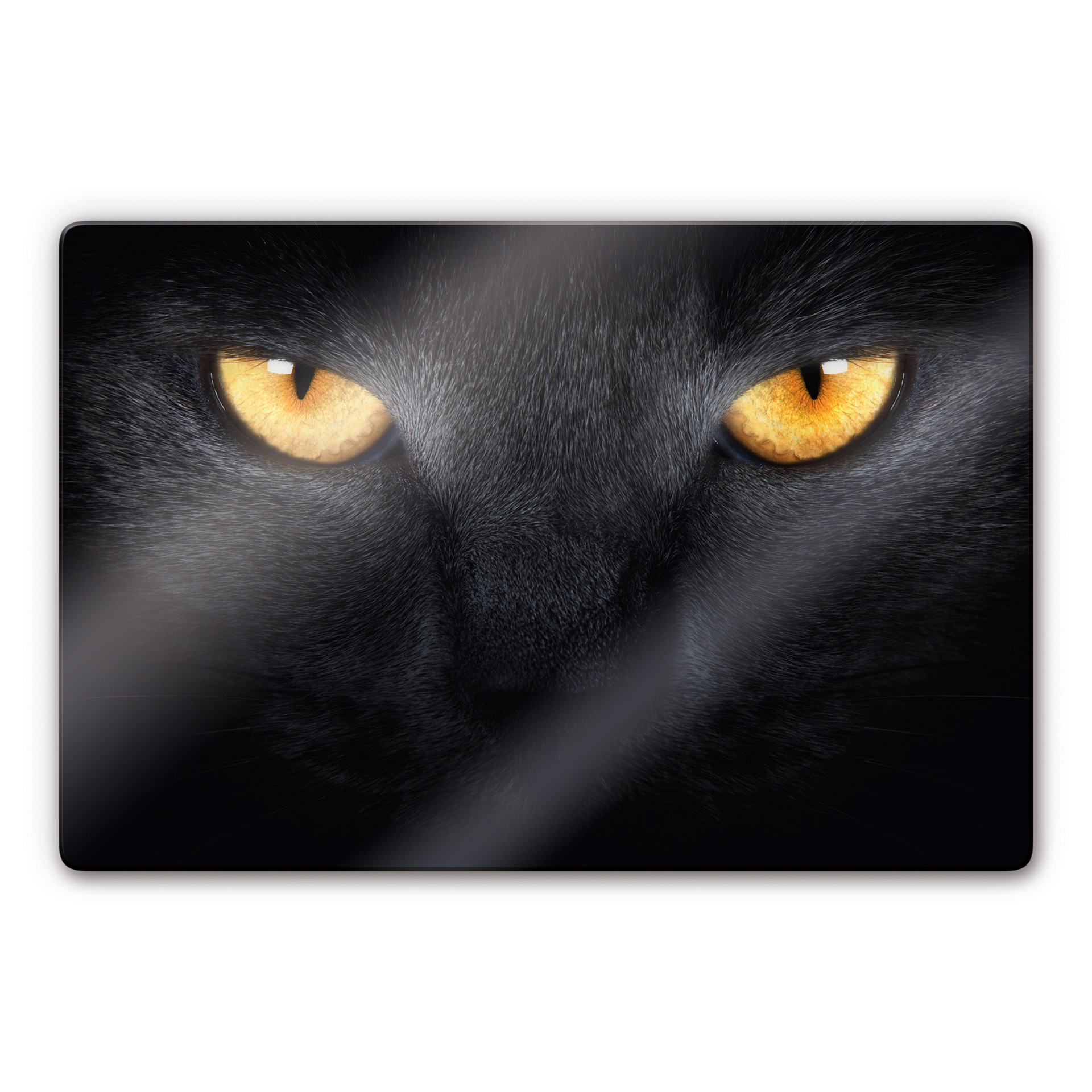 Glasbillede - Katteøjne